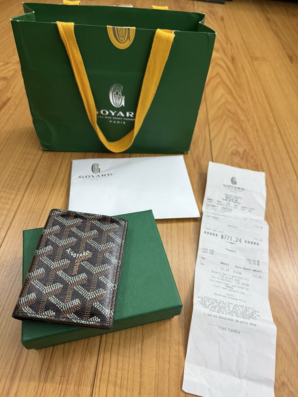 Goyard Saint Marc Bifold Wallet