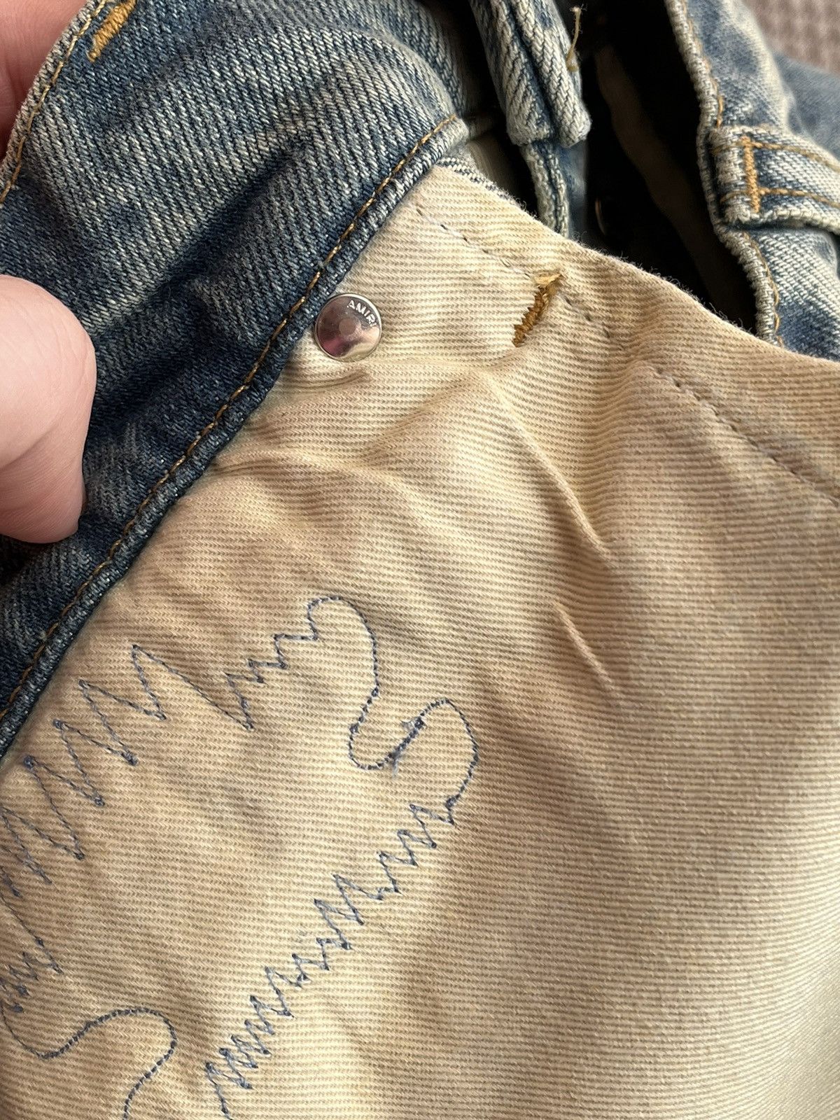 Amiri Amiri jeans Size US 31 - 15 Thumbnail