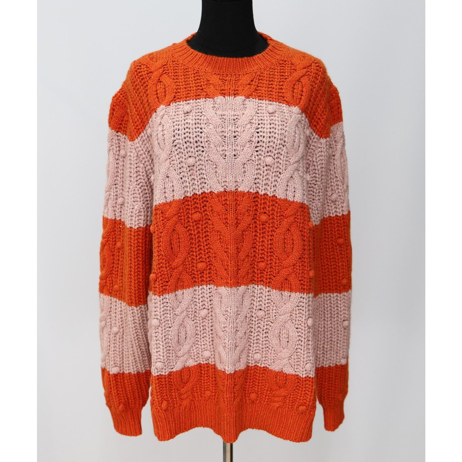 J.Crew NWT J. CREW Cashmere Mohair Chunky Cable Knit Sweater Size S Size S / US 4 / IT 40 - 2 Thumbnail
