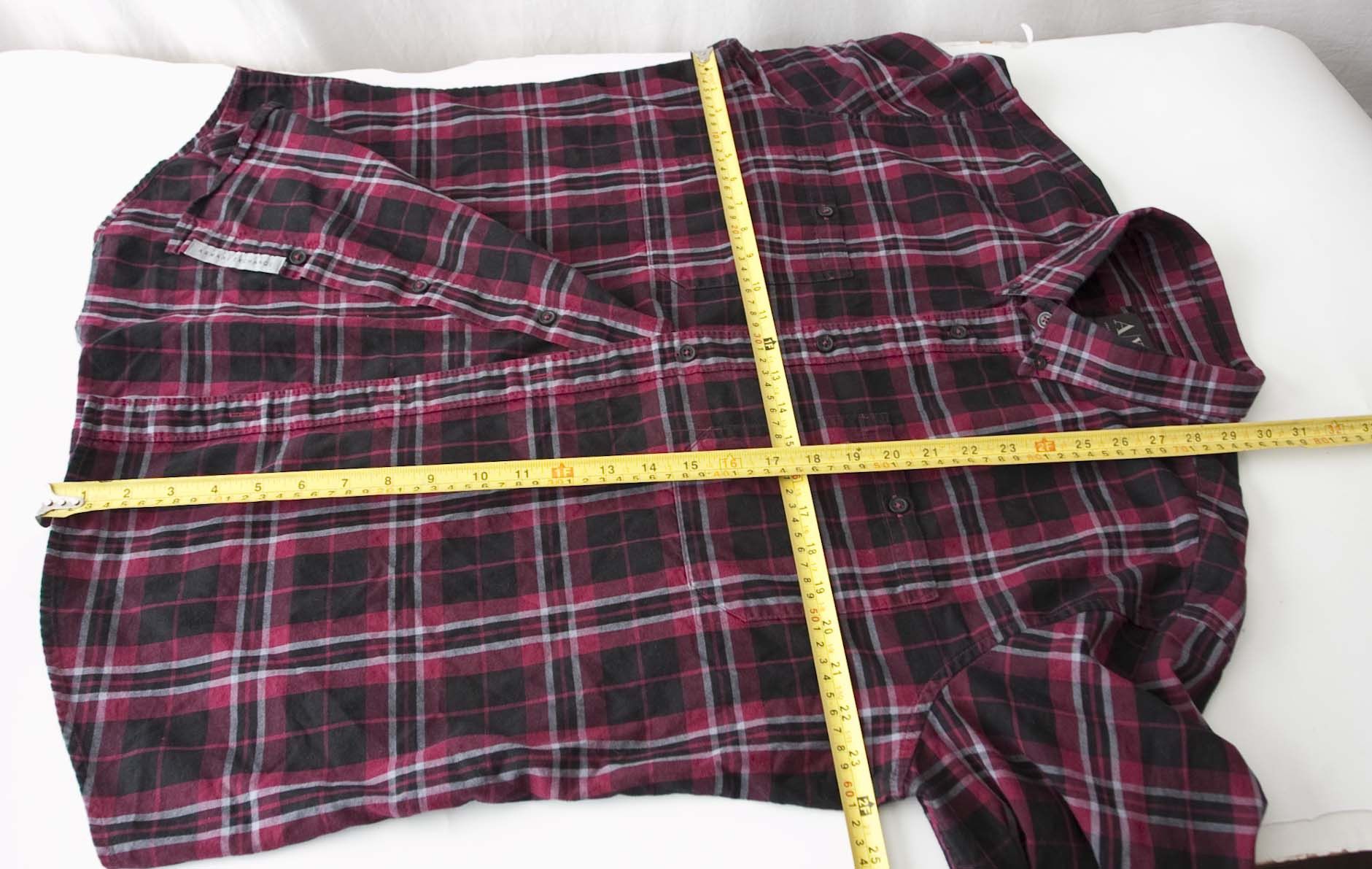 Armani Exchange Armani Exchange Shirt Flannel Size XXL Red/ Black Size US XXL / EU 58 / 5 - 3 Thumbnail
