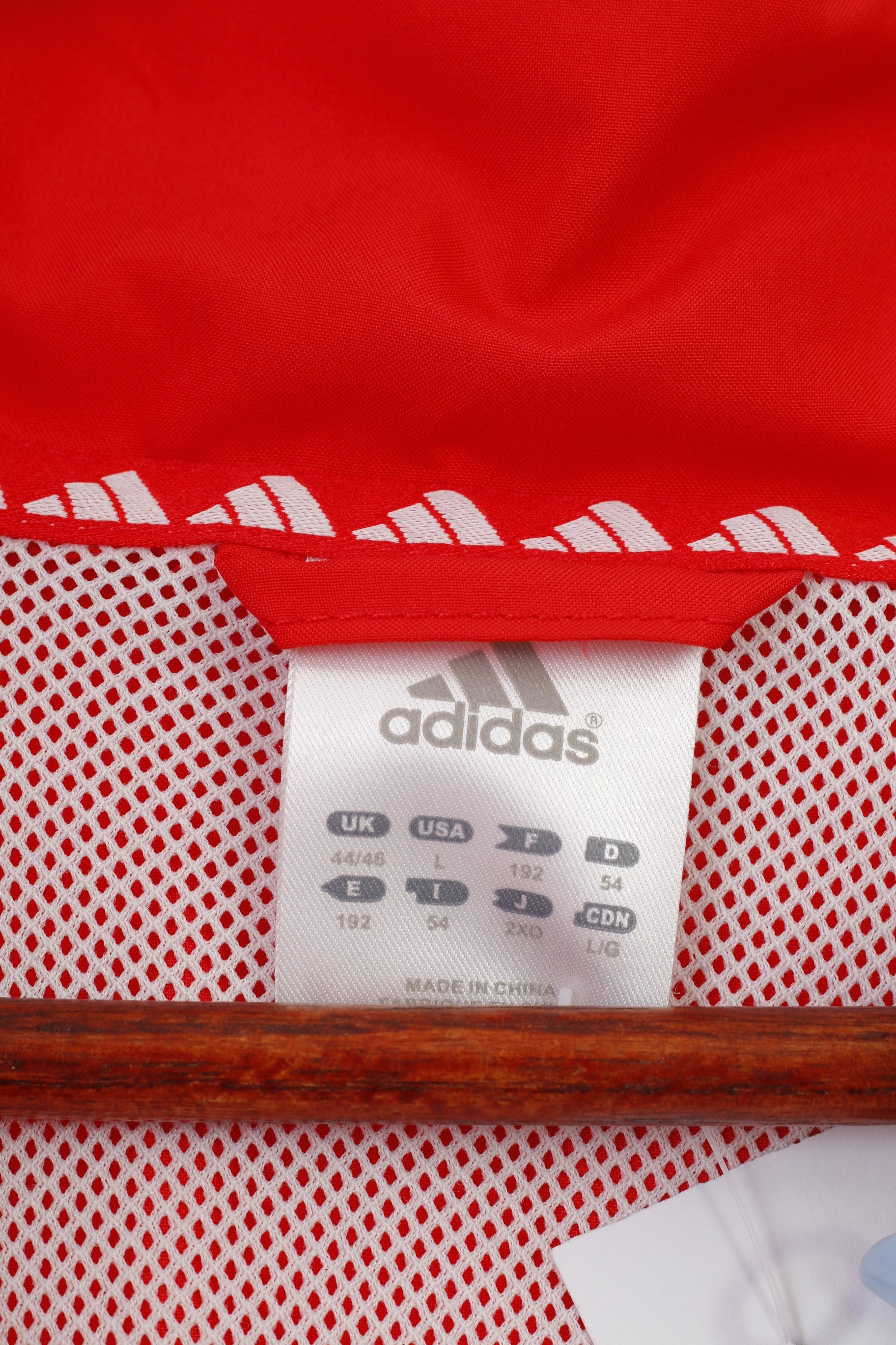 Adidas Adidas Men L 54 Jacket Red Sportswear Boxing 0060 Size US L / EU 52-54 / 3 - 5 Thumbnail