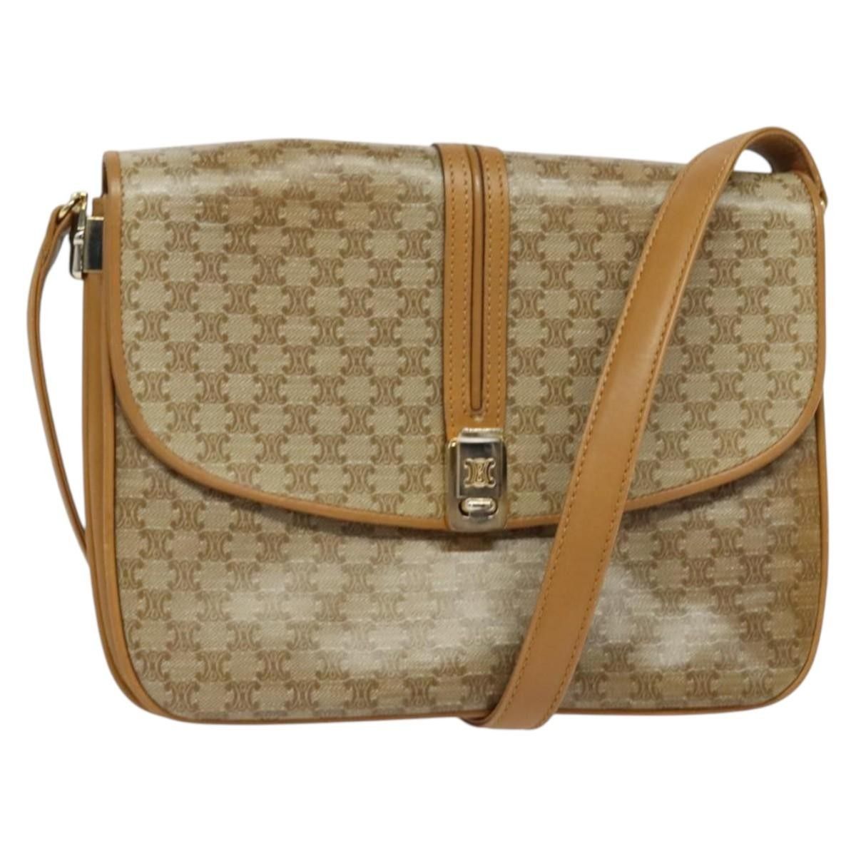 Celine Celine Macadam Shoulder Bag PVC Leather Size ONE SIZE - 1 Thumbnail