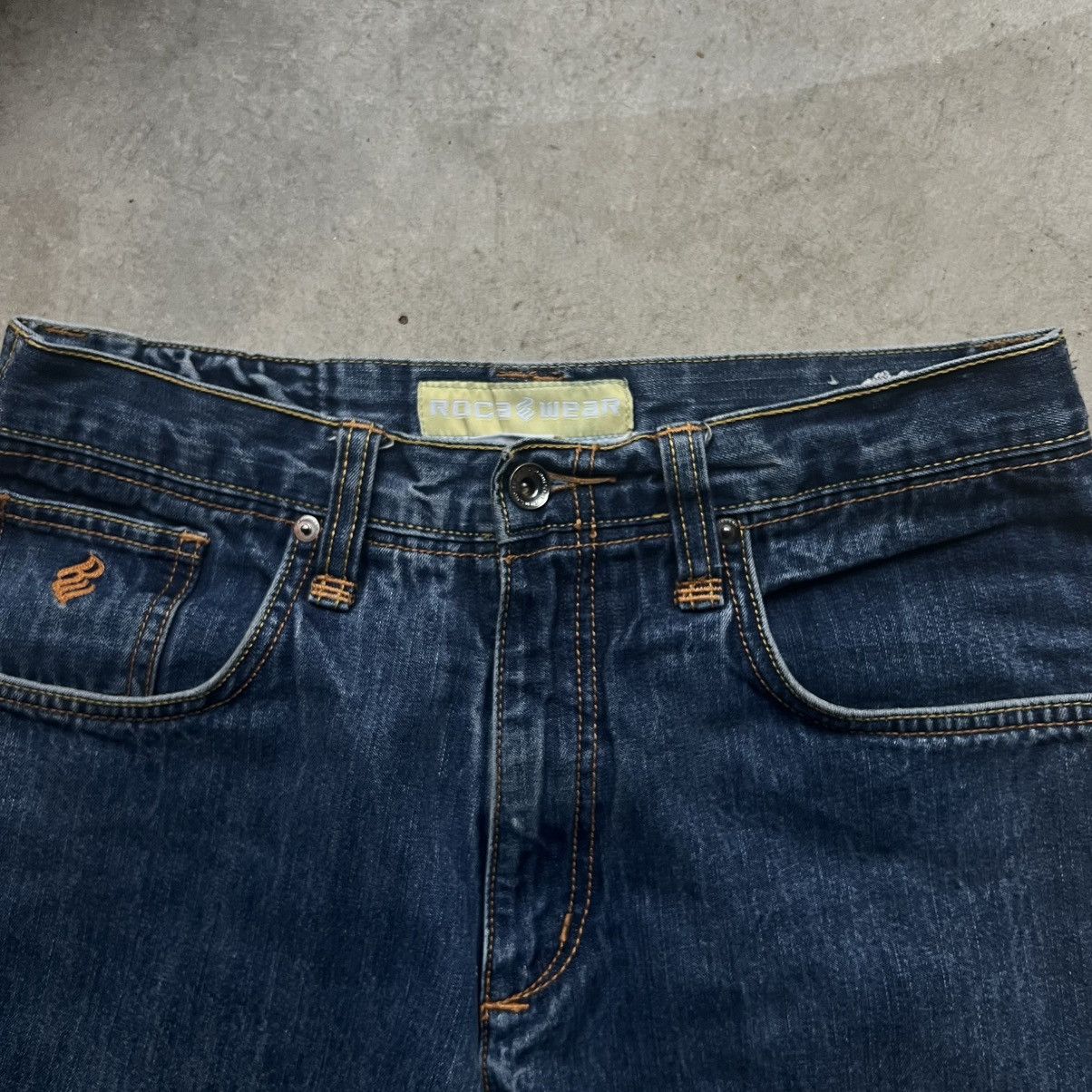 Rocawear Baggy embroidered pocket jeans Size US 31 - 4 Thumbnail