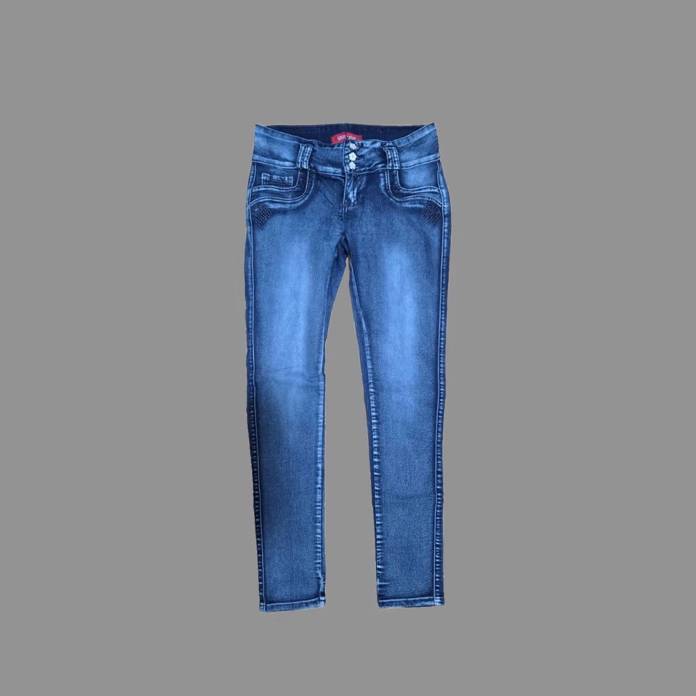 Vintage Gogo Star Jeans Women's 7 Skinny Low Rise 5-Pocket Denim Blue Cotton Stretch Medium Wash Size 28" / US 6 / IT 42 - 1 Thumbnail