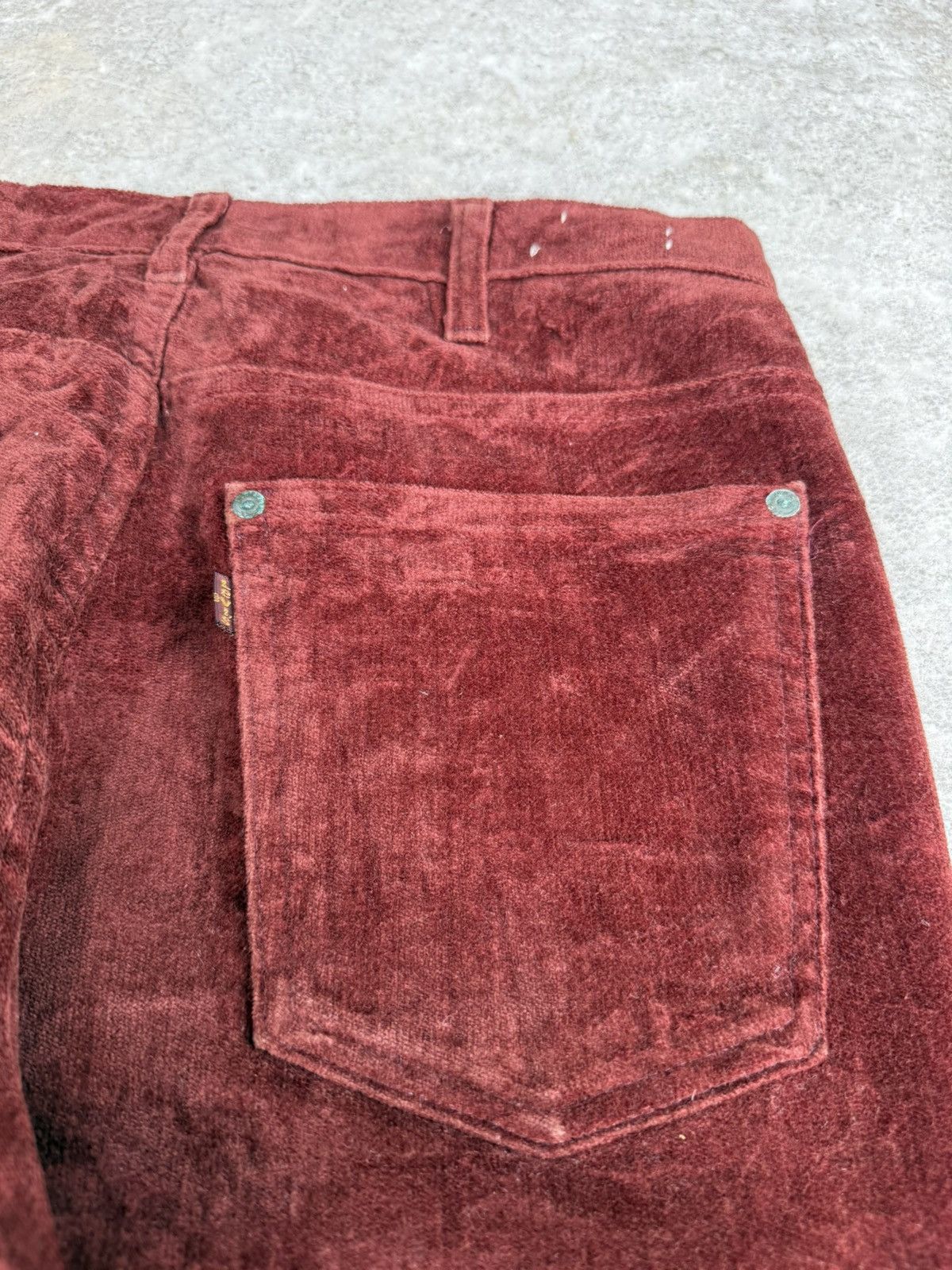 Levi's Vintage 70’s Levis Corduroy Pants Flared Jeans 517 Size US 33 - 14 Thumbnail