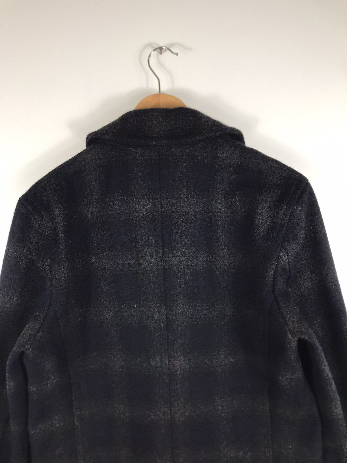 Edifice Japan 🔥417 Edifice Wool Double Breast Peacoat Size US L / EU 52-54 / 3 - 15 Thumbnail