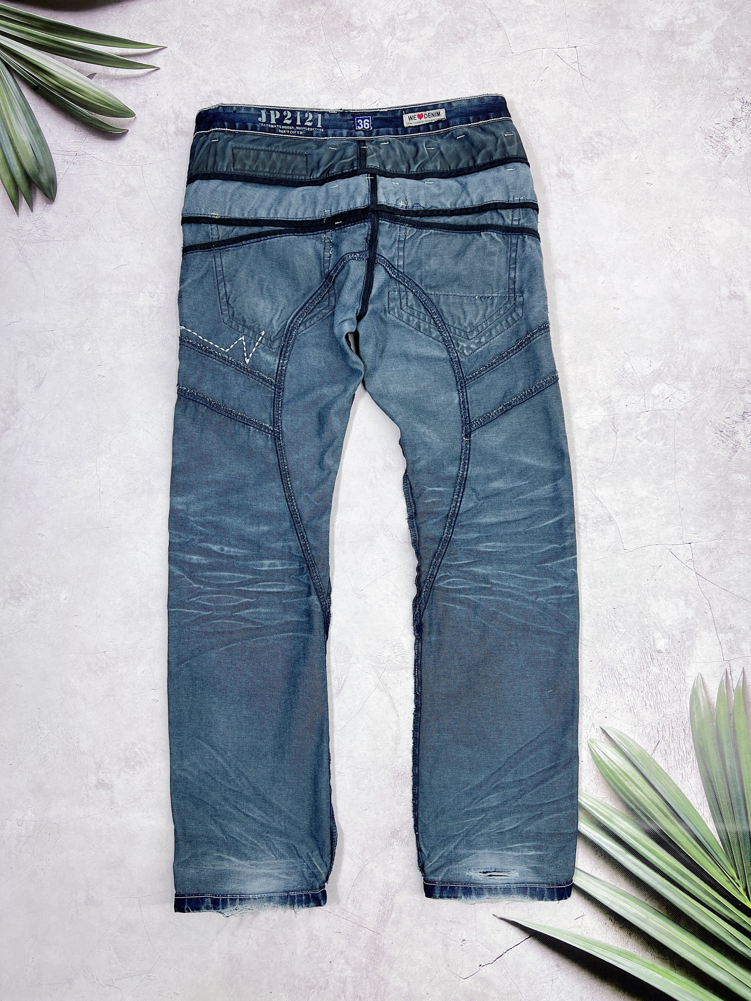 Japanese Brand Japrag Denim By Okishana Samoko Japanese Jeans Pants Size US 36 / EU 52 - 17 Thumbnail