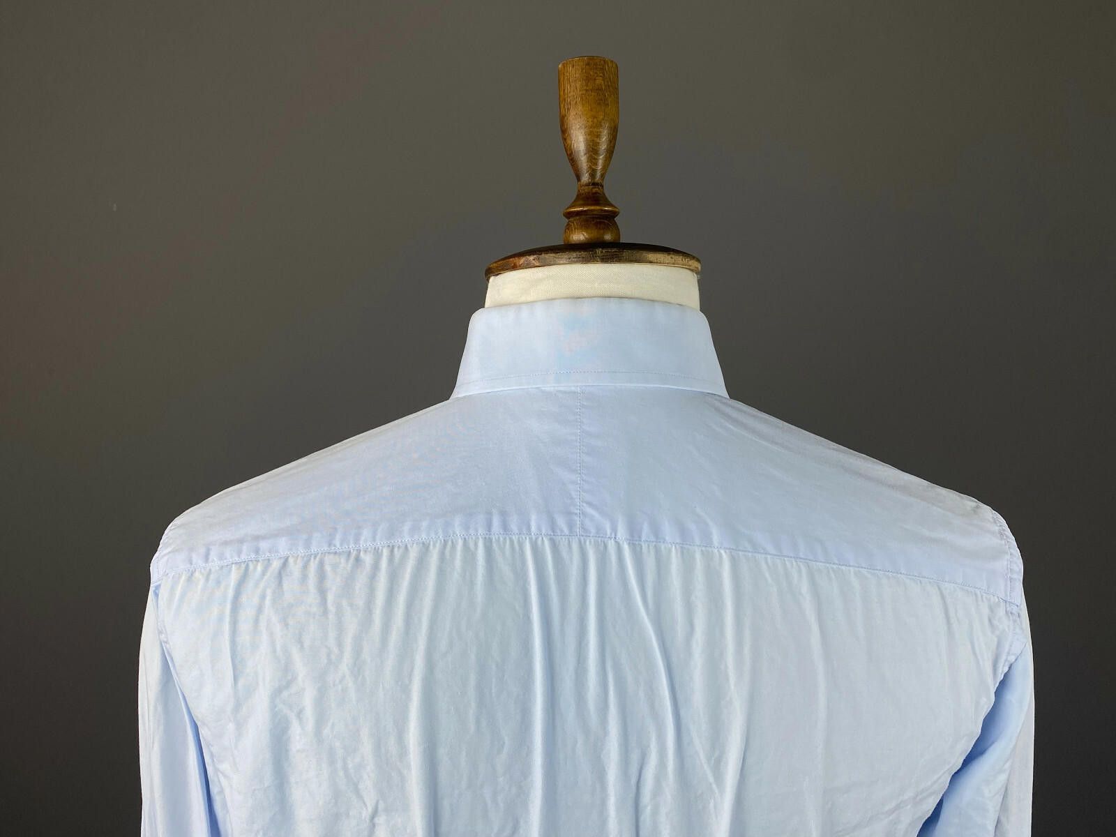 Paul Smith Men Paul Smith London Blue Cuffs Dress Shirt Size 39 Size US M / EU 48-50 / 2 - 7 Thumbnail