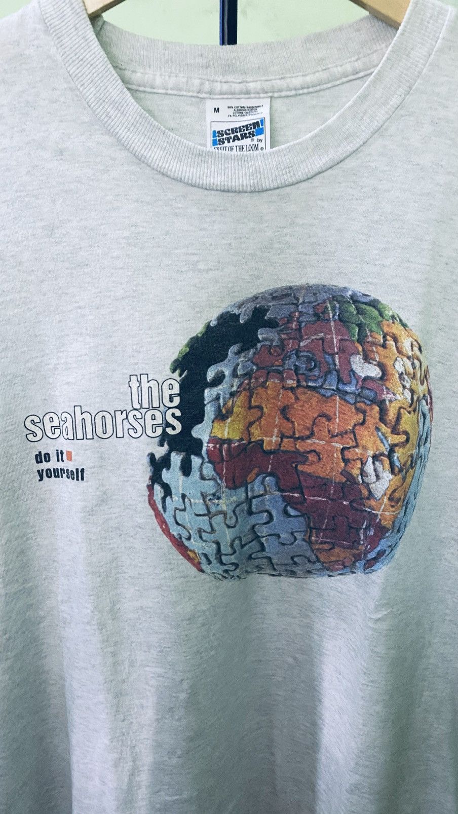 Band Tees × Vintage Vintage The Seahorse band shirt,The Charlatans,The Verve Size US M / EU 48-50 / 2 - 2 Thumbnail