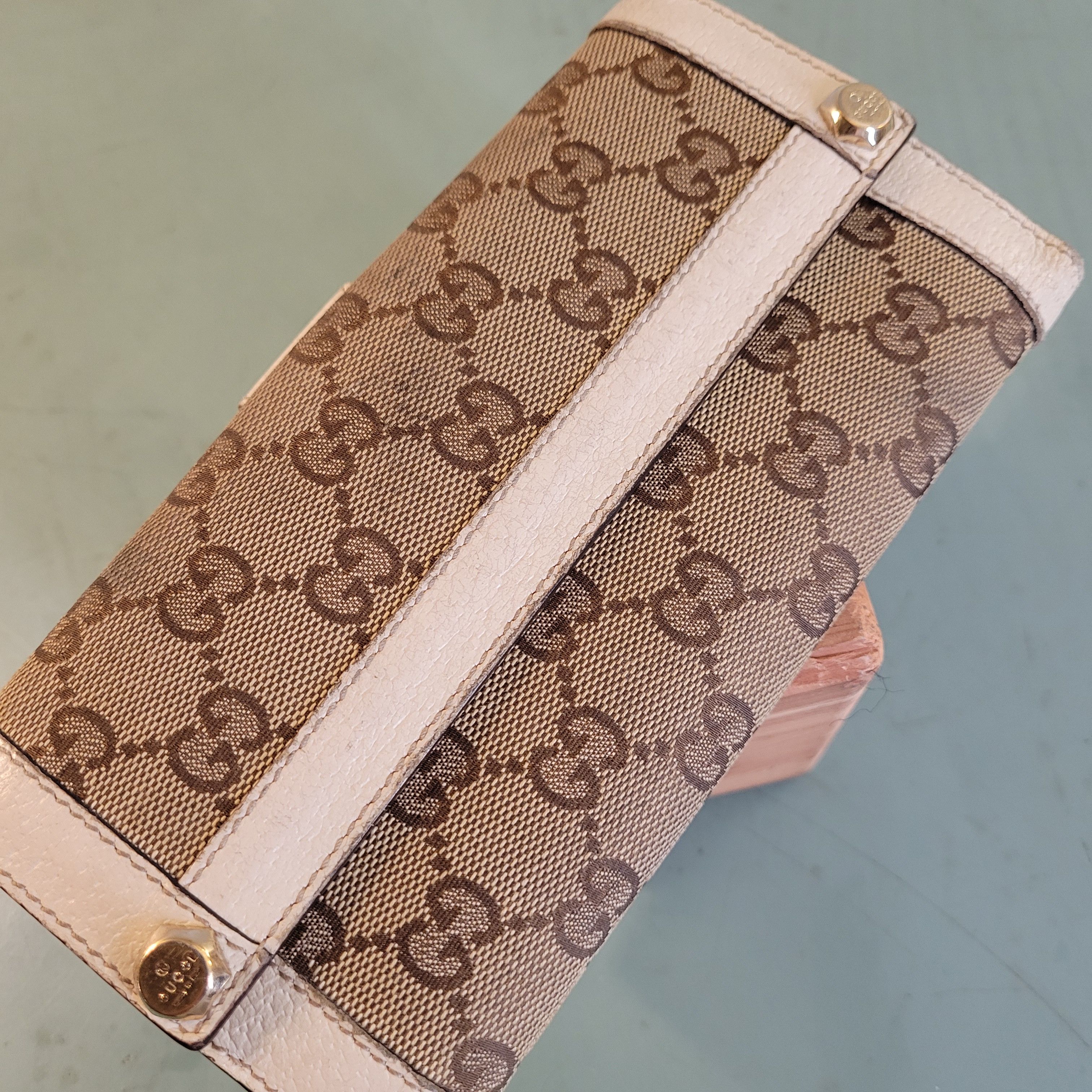 Gucci Gucci Studded Canvas and Leather Long Wallet Size ONE SIZE - 14 Thumbnail