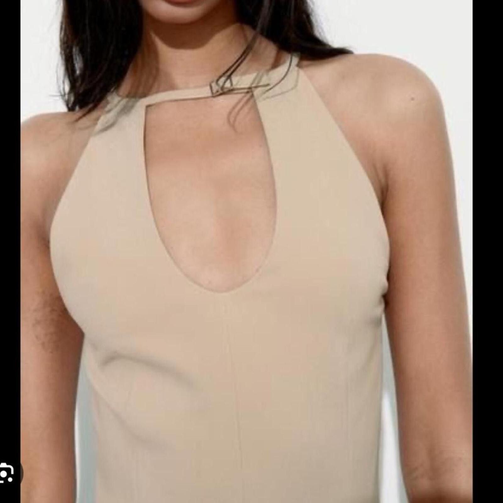 Zara Zara stretch halter top Size S / US 4 / IT 40 - 4 Thumbnail