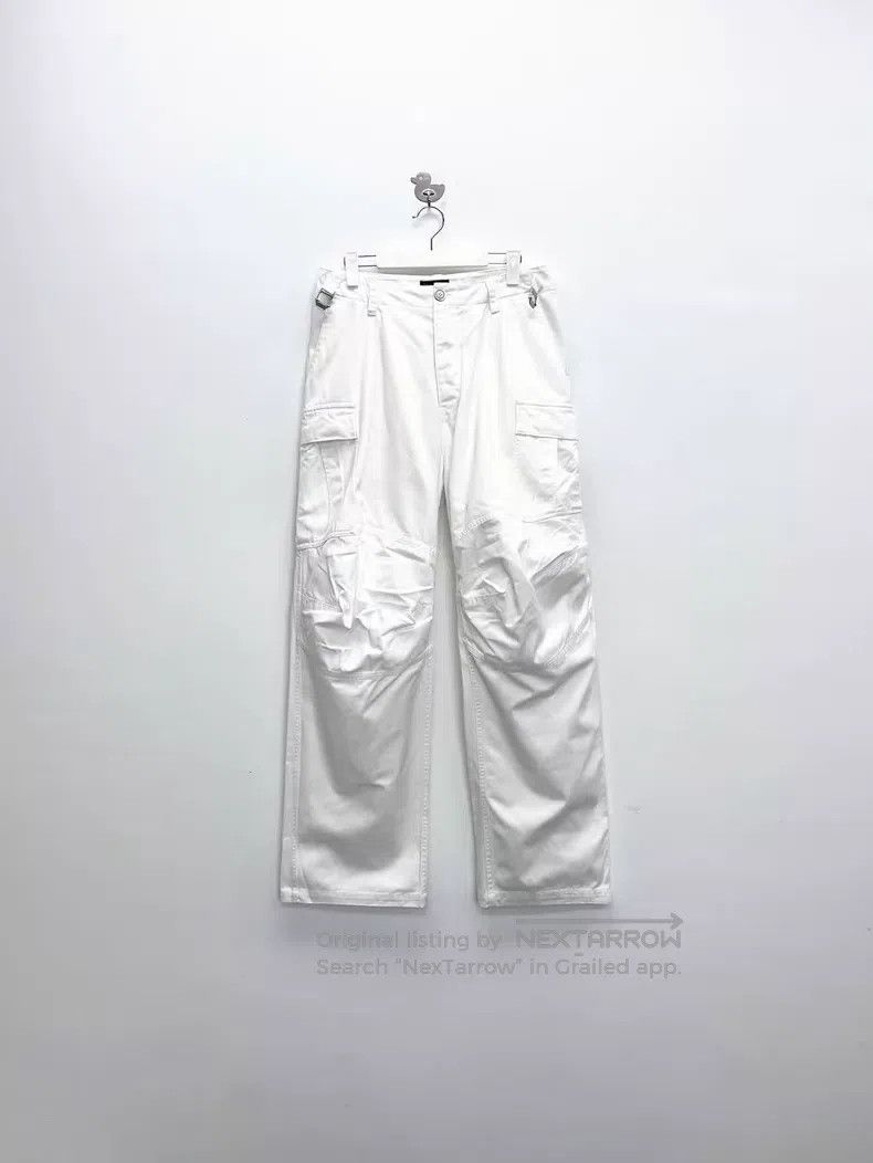 Balenciaga Balenciaga size XXS White Coated Oversized Heavy Duty Work Size US 27 - 1 Thumbnail