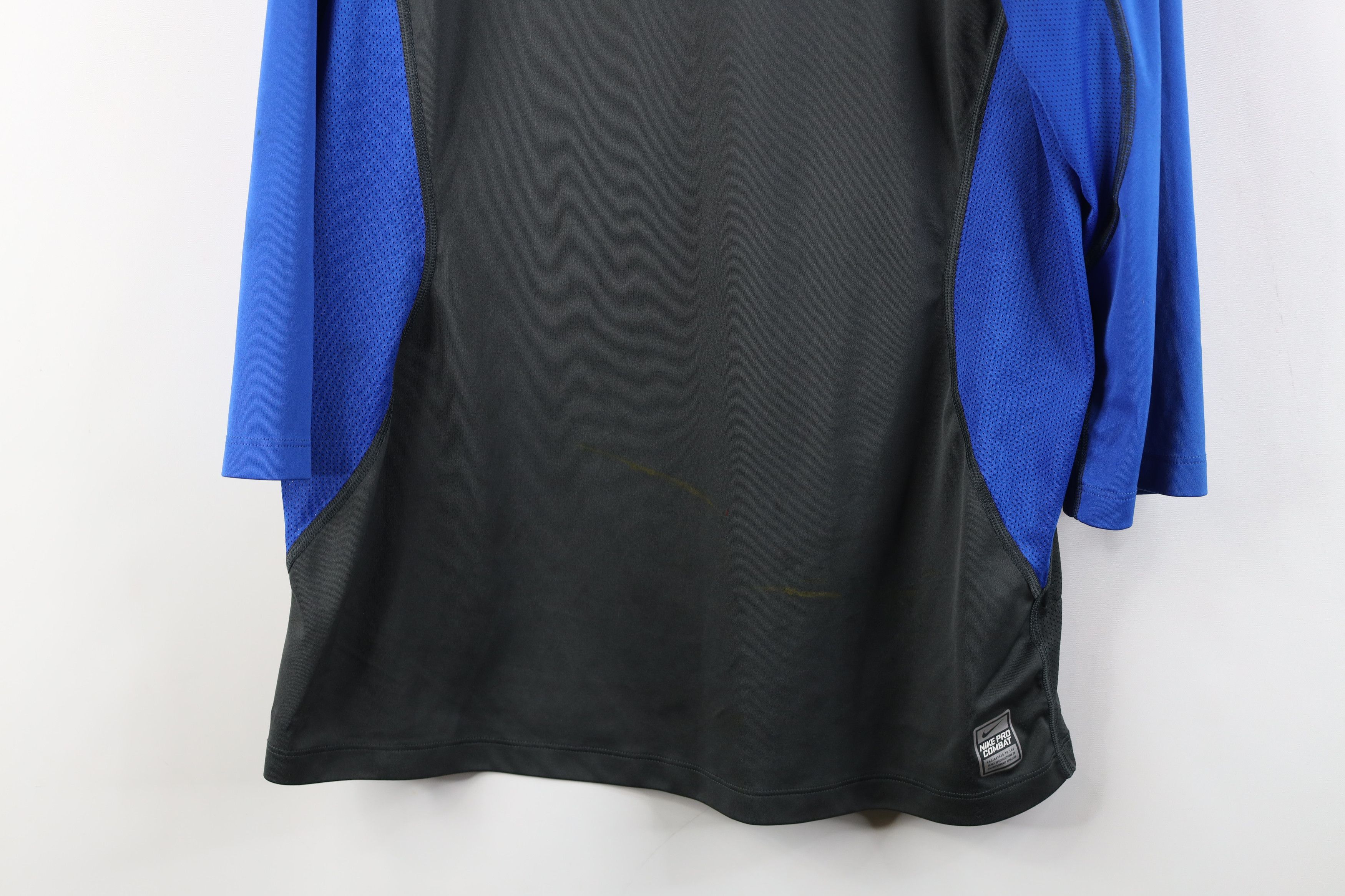 Nike Nike Pro Combat Fitted Compression 3/4 Sleeve Raglan Shirt Size US L / EU 52-54 / 3 - 3 Thumbnail