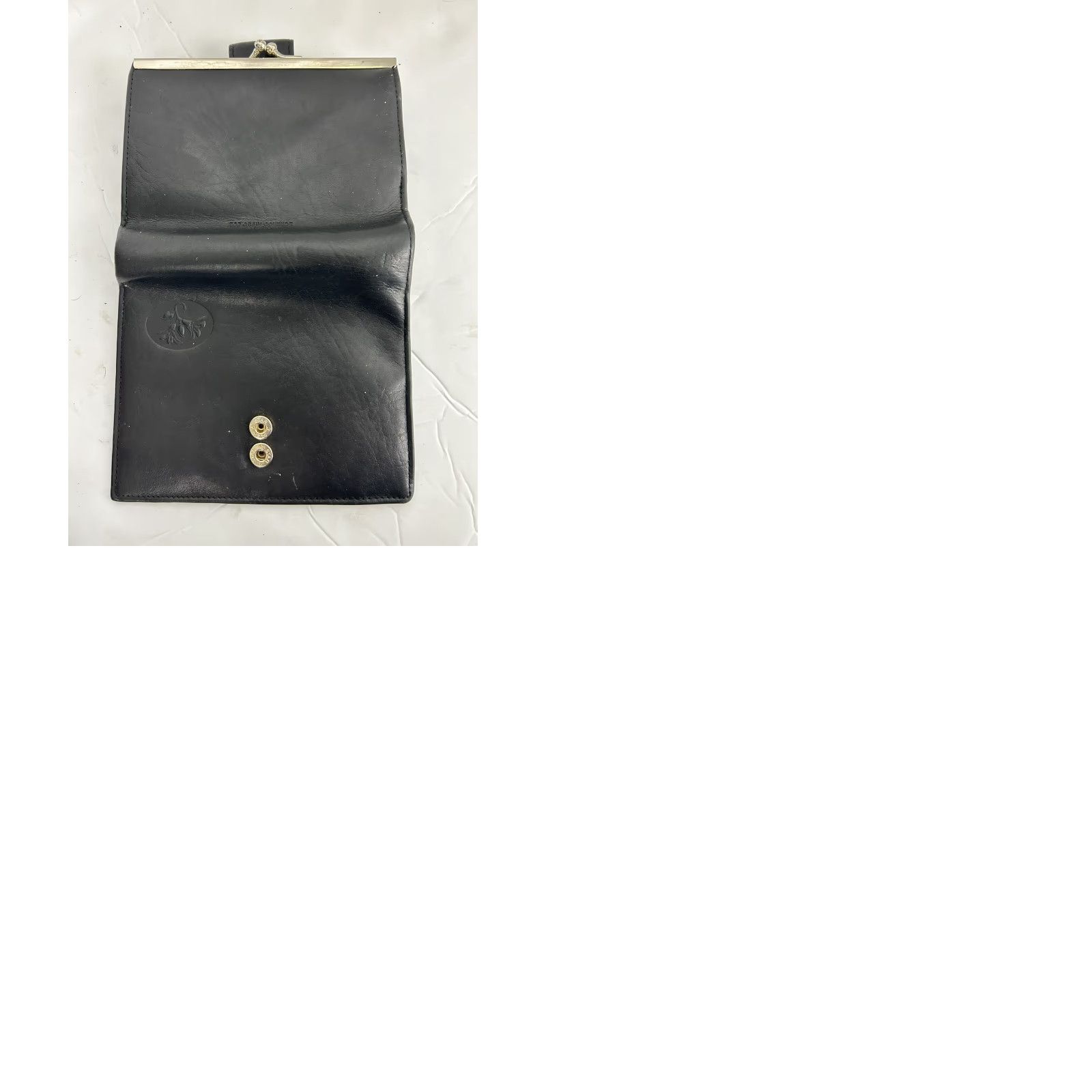 Vintage VINTAGE Buxton Wallet Bifold Black With Clasp Change Purse Wristlet Women Size ONE SIZE - 10 Thumbnail