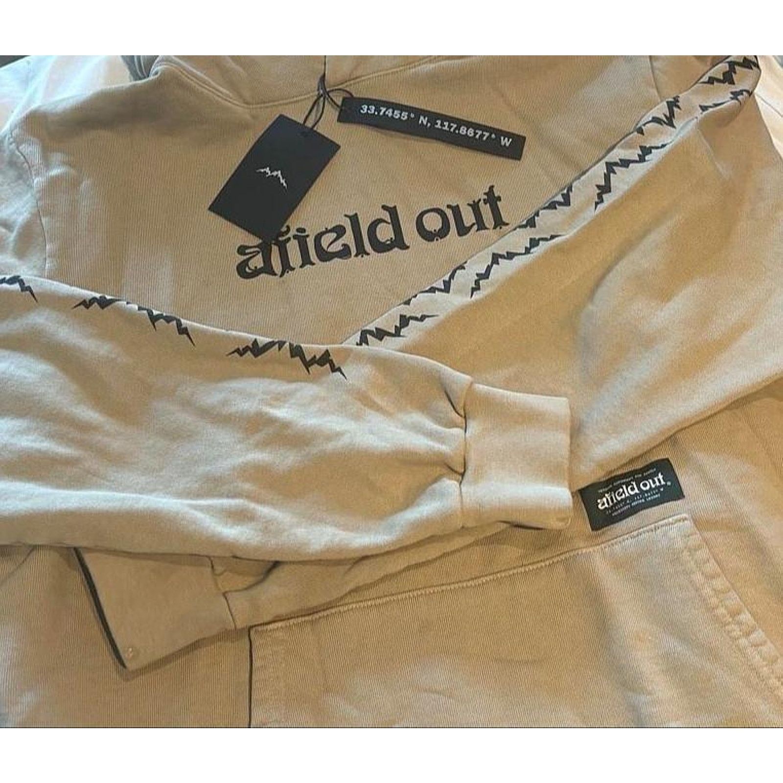 Afield Out afield out Sand System Hoodie Pullover Print Streetwear $150 Size US M / EU 48-50 / 2 - 7 Thumbnail