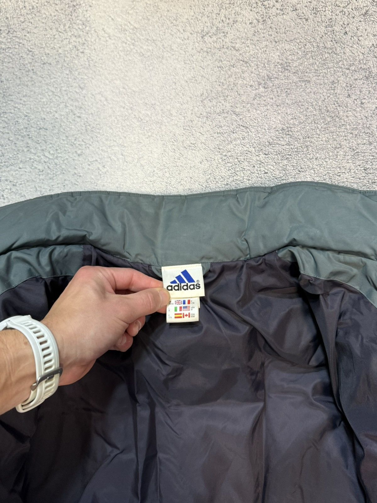 Adidas Adidas Vintage Puffer Jacket Men M Nylon Winter Coat Logo Size US M / EU 48-50 / 2 - 5 Thumbnail