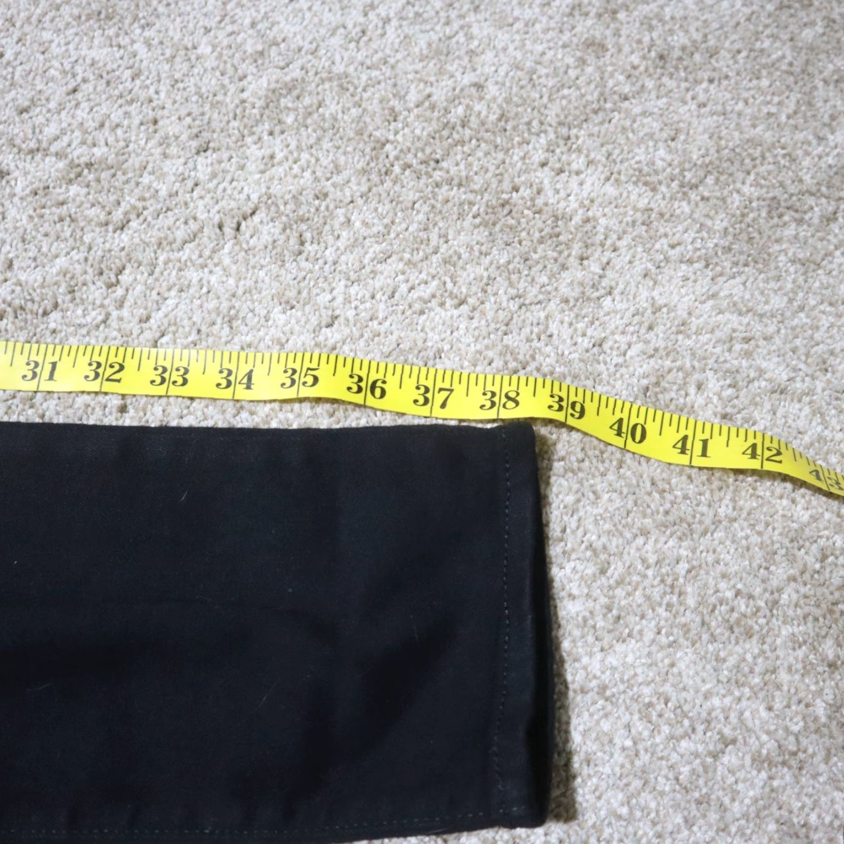 Old Navy OLD NAVY Maternity Skinny Jeans Womens Size 10 Black Denim Rock Star Maternity Stretch High Rise 10 Womens Jeans Size 32" / US 10 / IT 46 - 6 Thumbnail