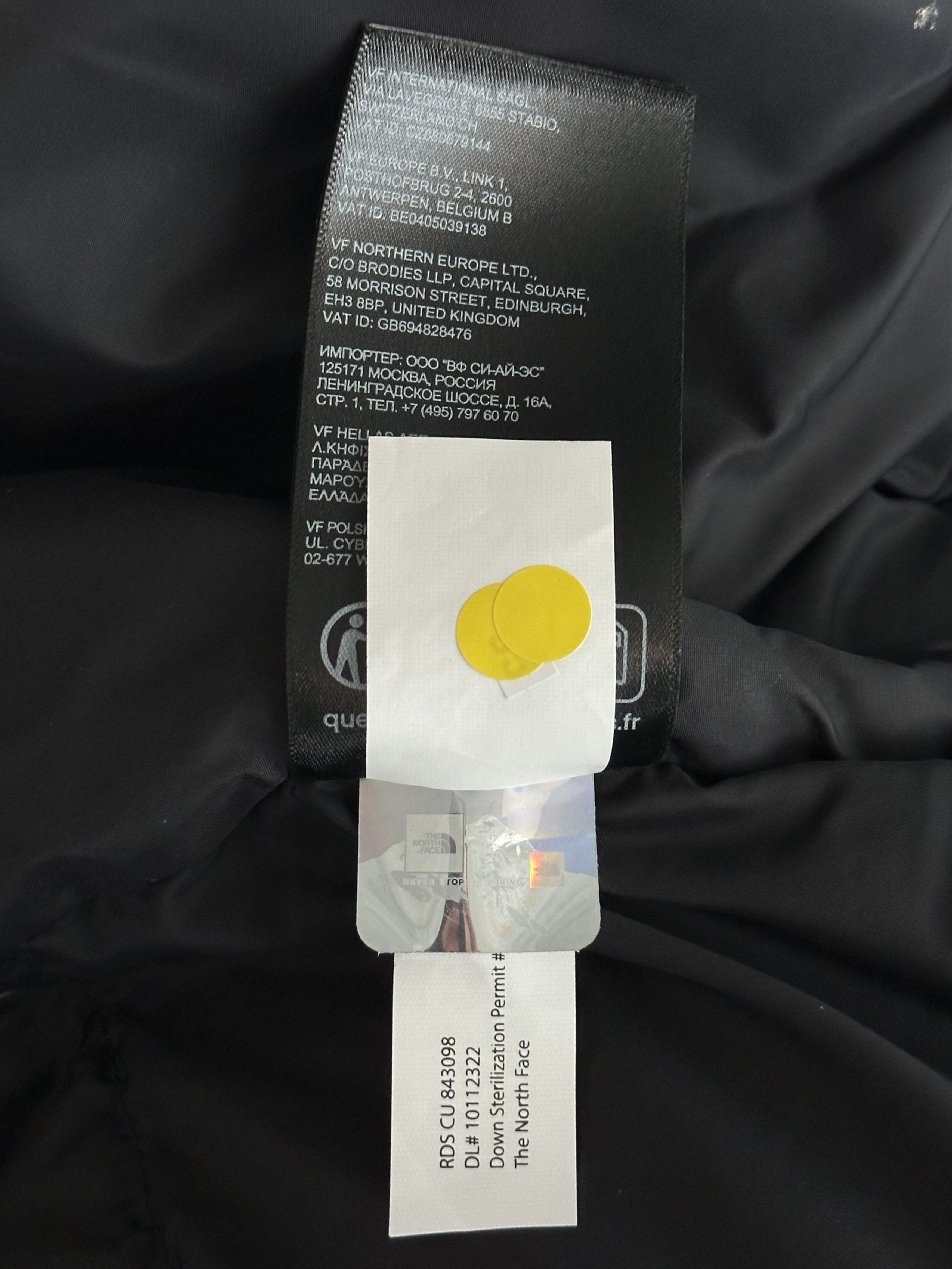 The North Face Comme des Garçons Black & White Nuptse Puffer Vest Size US XL / EU 56 / 4 - 6 Thumbnail