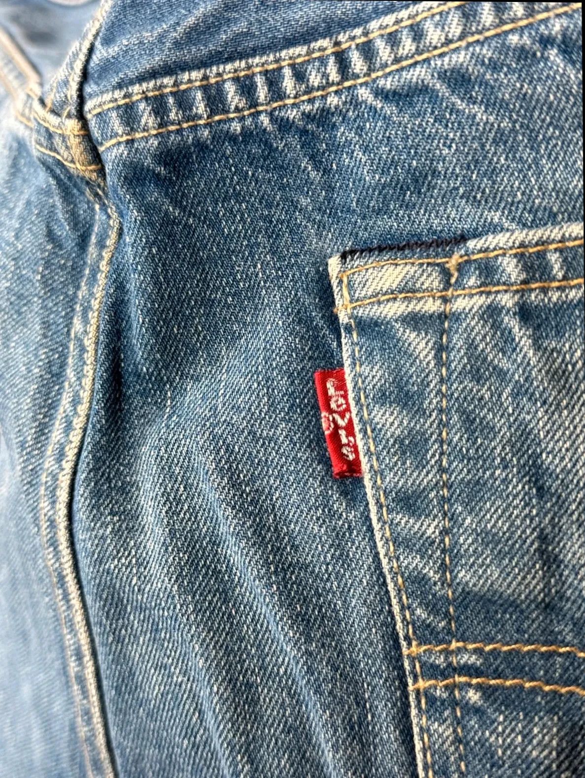 Levi's Levi Strauss 501 jeans blue denim vintage Size US 32 / EU 48 - 4 Thumbnail