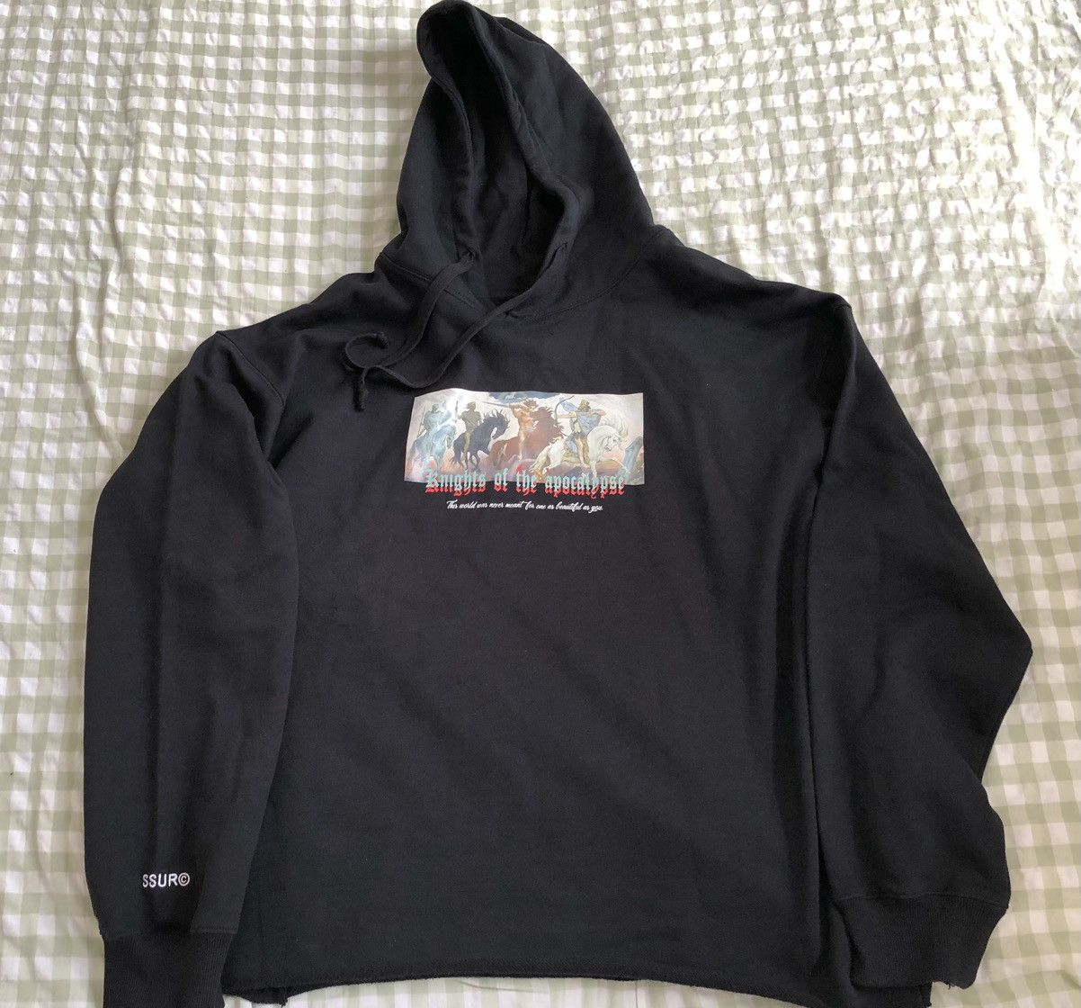 SSUR Cropped Hoodie