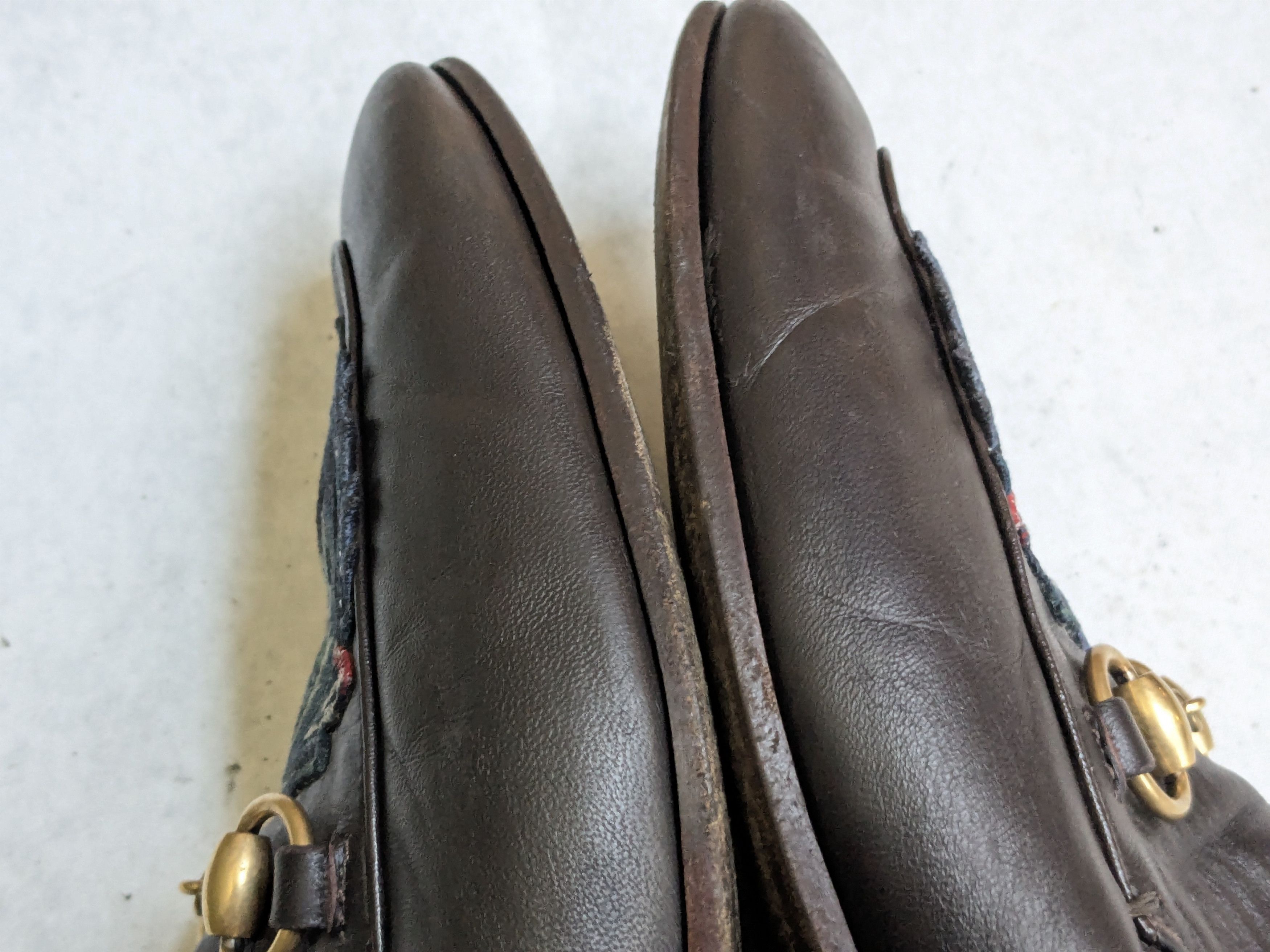 Gucci Gucci Horsebit Loafers Brown Leather 9.5 Wolf Size US 9.5 / EU 42-43 - 7 Thumbnail