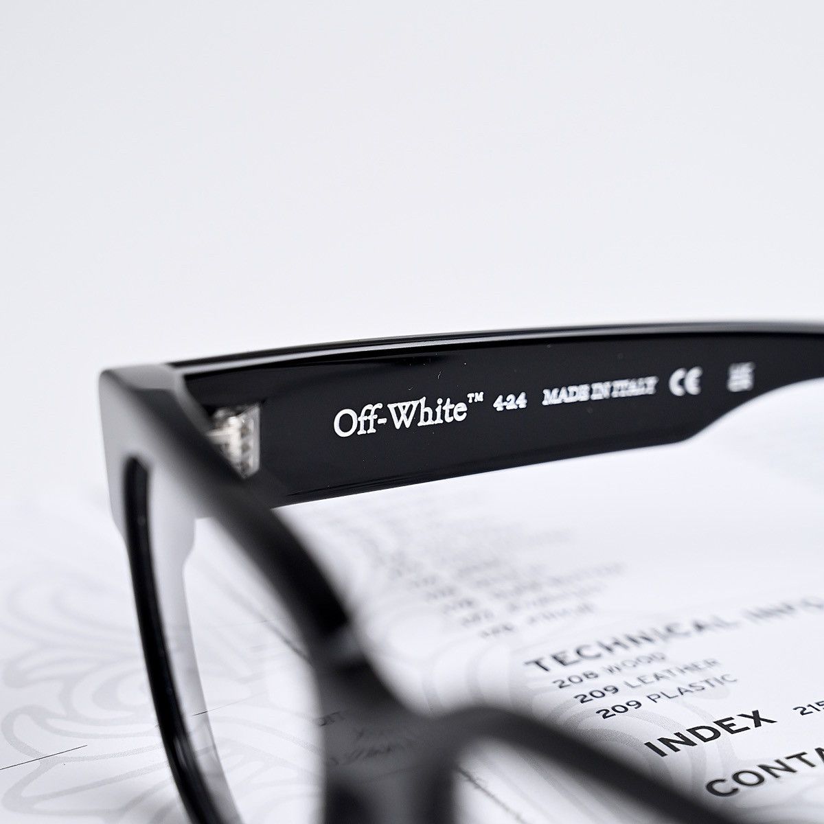 Off-White OFF WHITE STYLE 59 GLASSES Size ONE SIZE - 4 Thumbnail