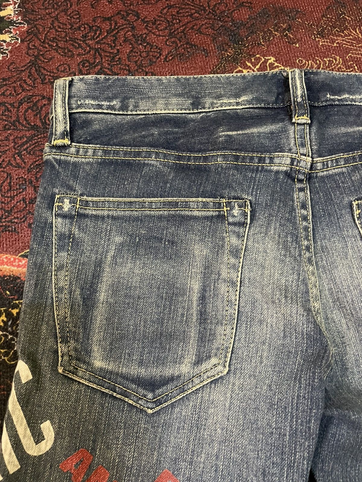 Hysteric Glamour Vintage Hysteric Glamour Punk Skinny Jeans Size 28" / US 6 / IT 42 - 19 Thumbnail