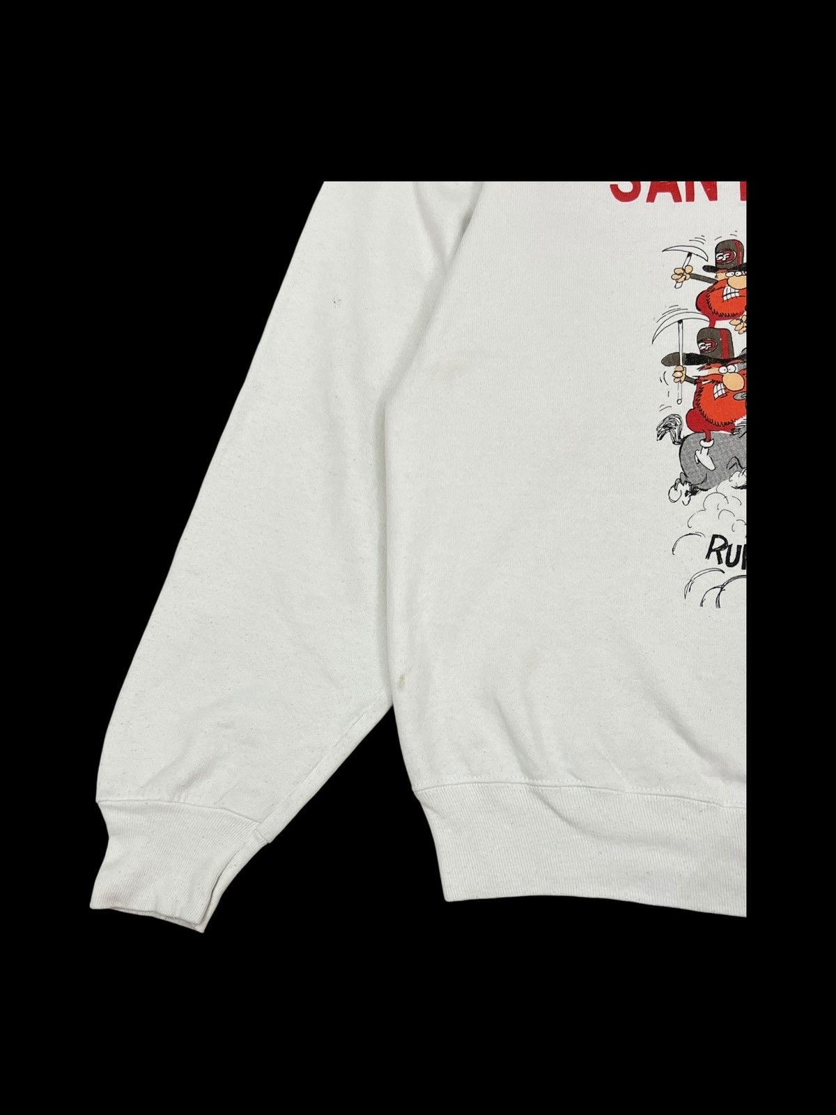 NFL VINTAGE 1989 49ERS AMERICAN FOOTBALL SPORT SWEATSHIRT Size US L / EU 52-54 / 3 - 7 Thumbnail