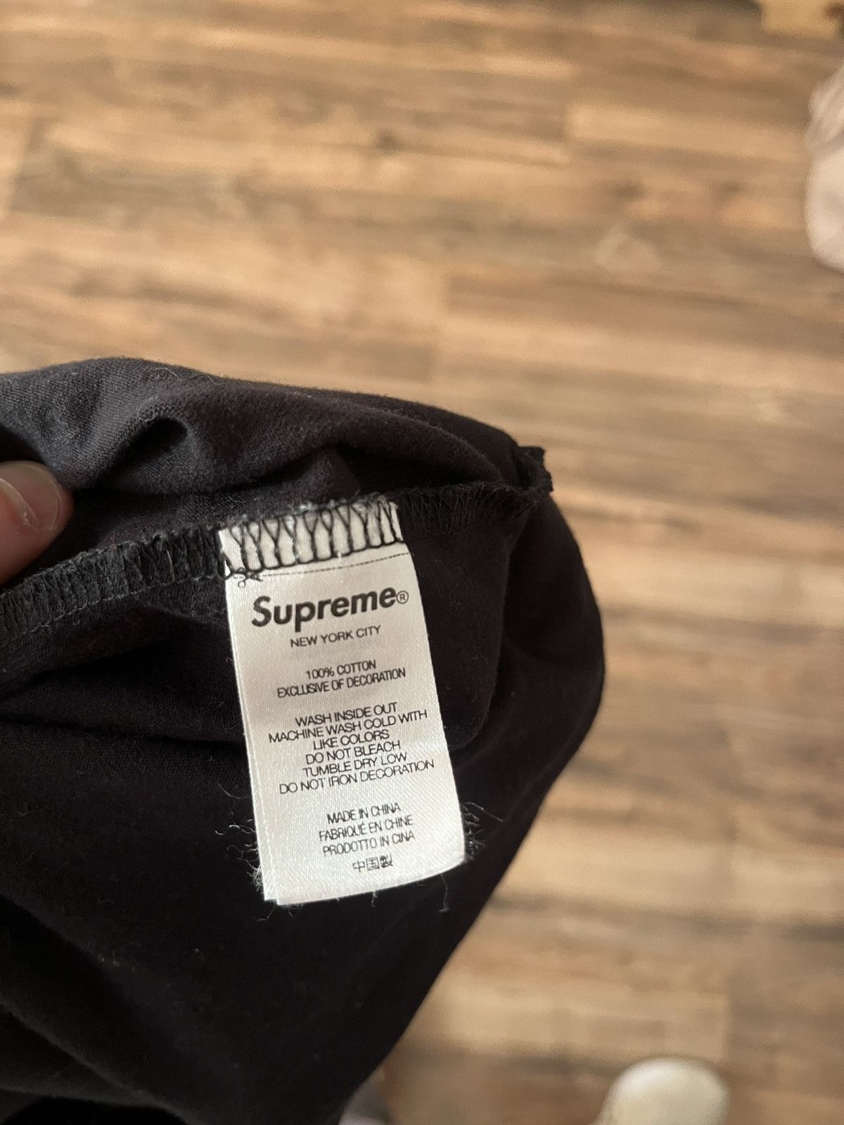 Supreme Supreme Property Label S/S Top Size US L / EU 52-54 / 3 - 17 Thumbnail