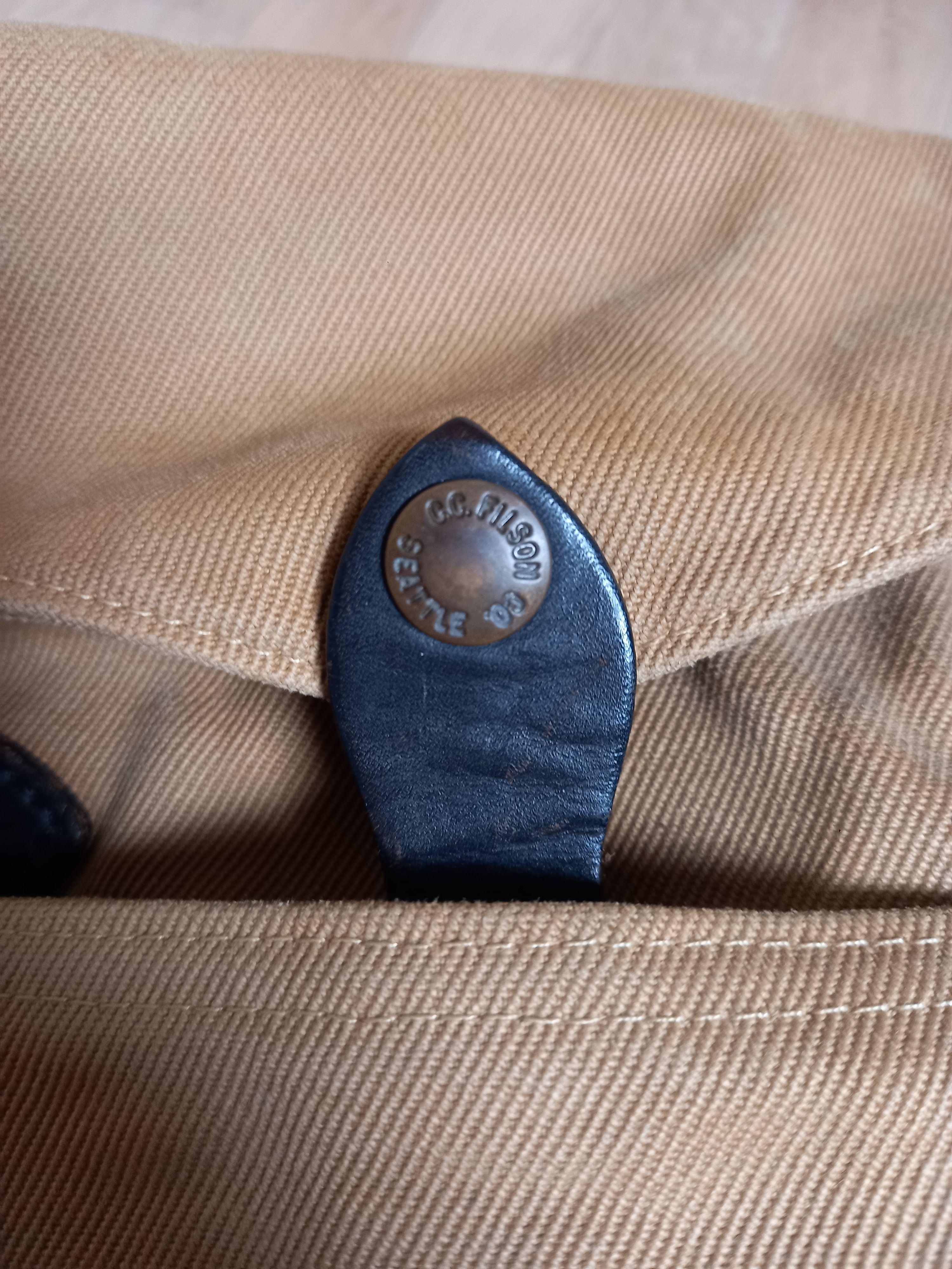 Filson Filson Rugged Twill 256 Briefcase - Tan (Made in USA) Size ONE SIZE - 9 Thumbnail