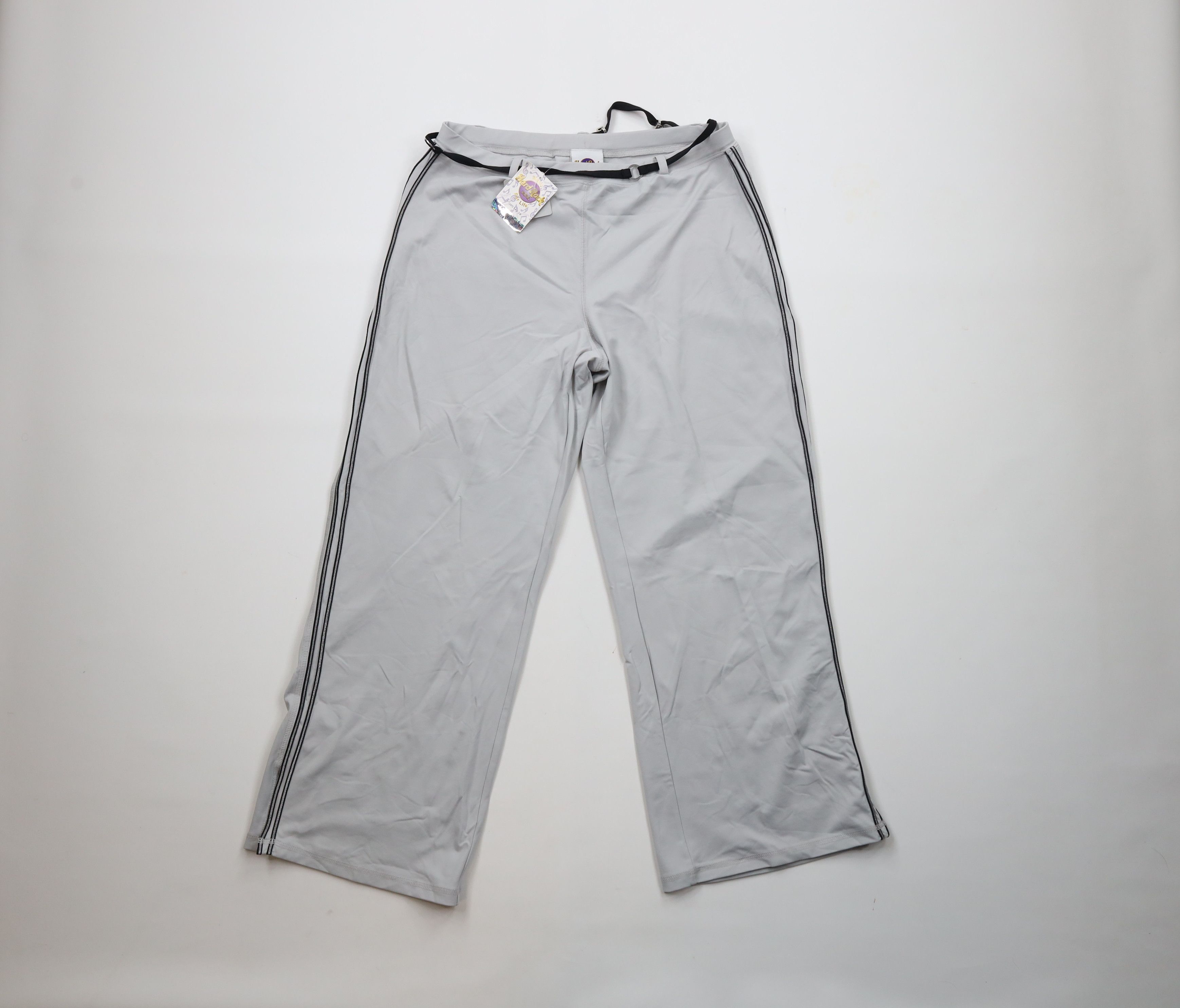 Hard Rock Cafe × Vintage Deadstock Vintage 90s Hard Rock Cafe Hotel Flared Pants Size 28" / US 6 / IT 42 - 1 Thumbnail