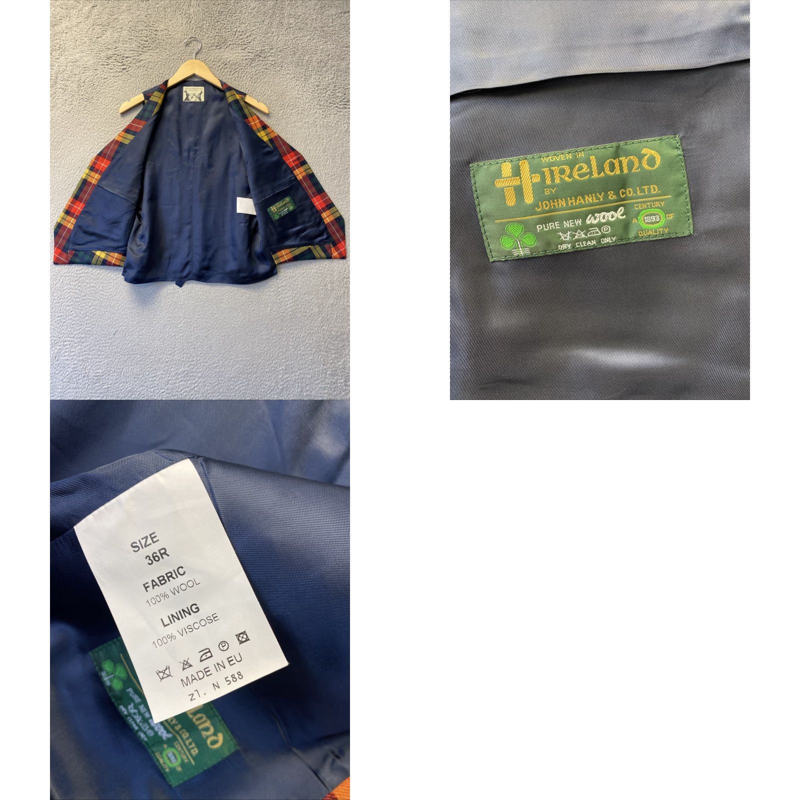 Vintage VINTAGE Peter Christian Waistcoat 36R Wool Vest /142-18 Size US XXS / EU 40 - 8 Thumbnail
