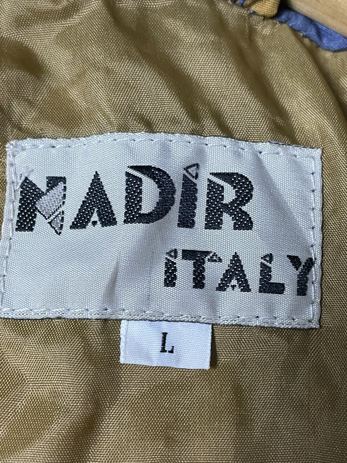Japanese Brand × Vintage NADIR ITALY Brand Light Pullover Hoodie (109) Size US L / EU 52-54 / 3 - 7 Thumbnail