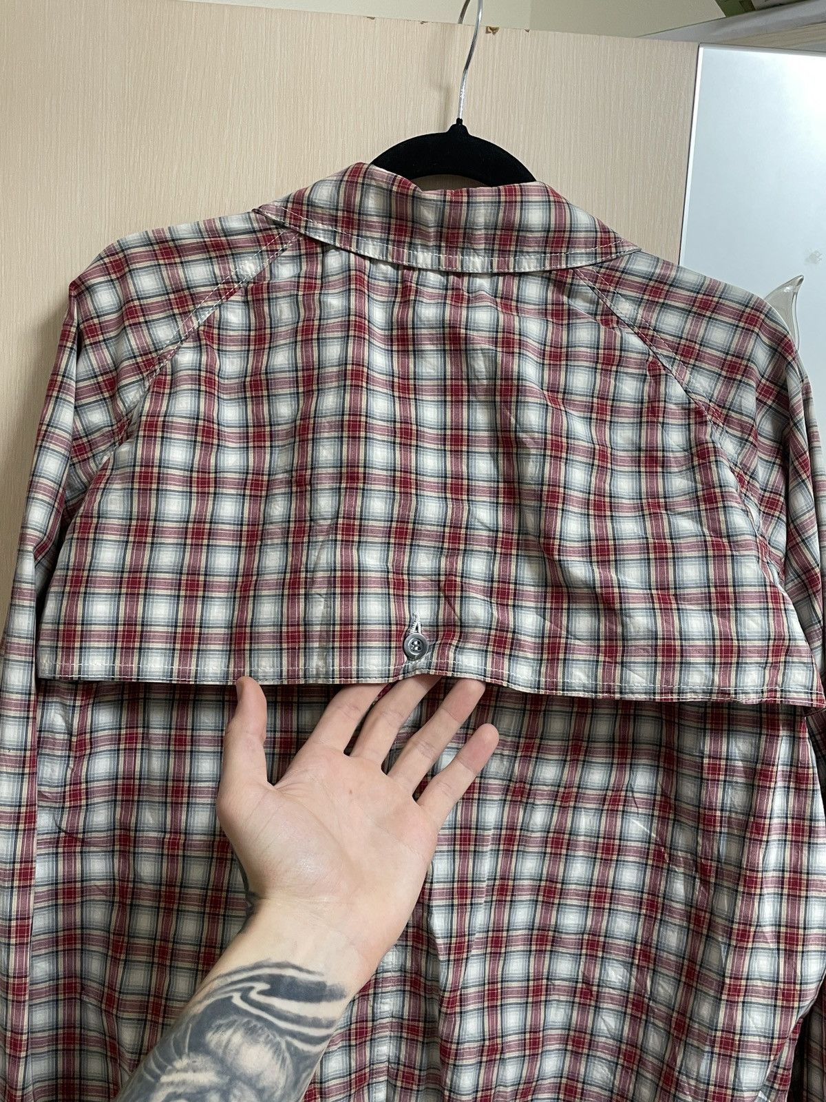 Alexander McQueen Alexander Mcqueen Cotton Bomber Jacket Check Pattern Size US M / EU 48-50 / 2 - 22 Thumbnail