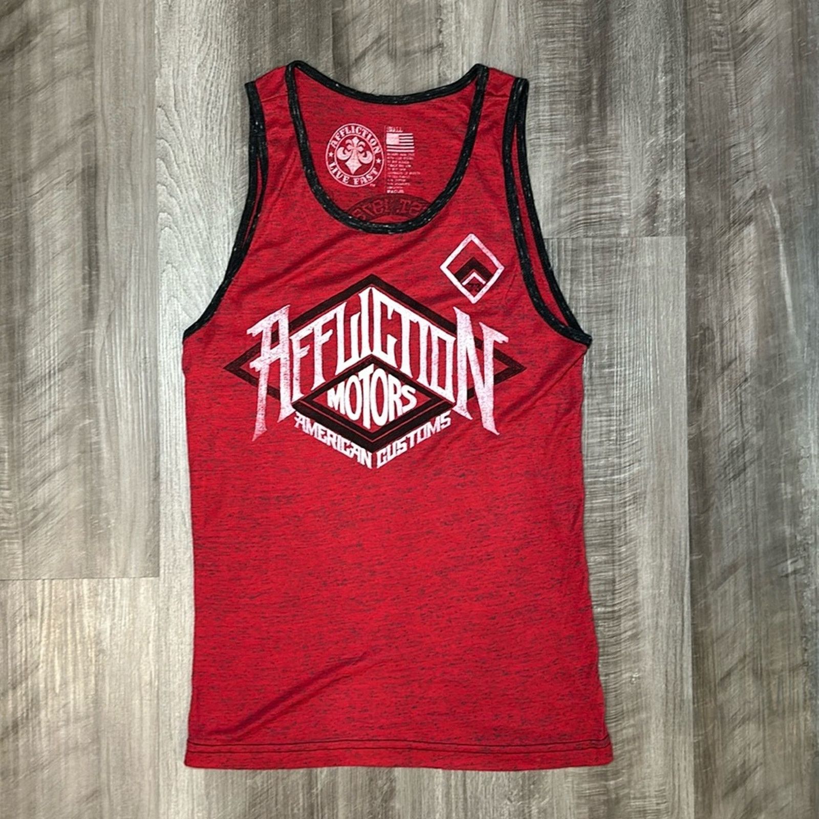 Affliction Affliction Motors American Customs Tank (NWOT) - Small Size US S / EU 44-46 / 1 - 1 Thumbnail