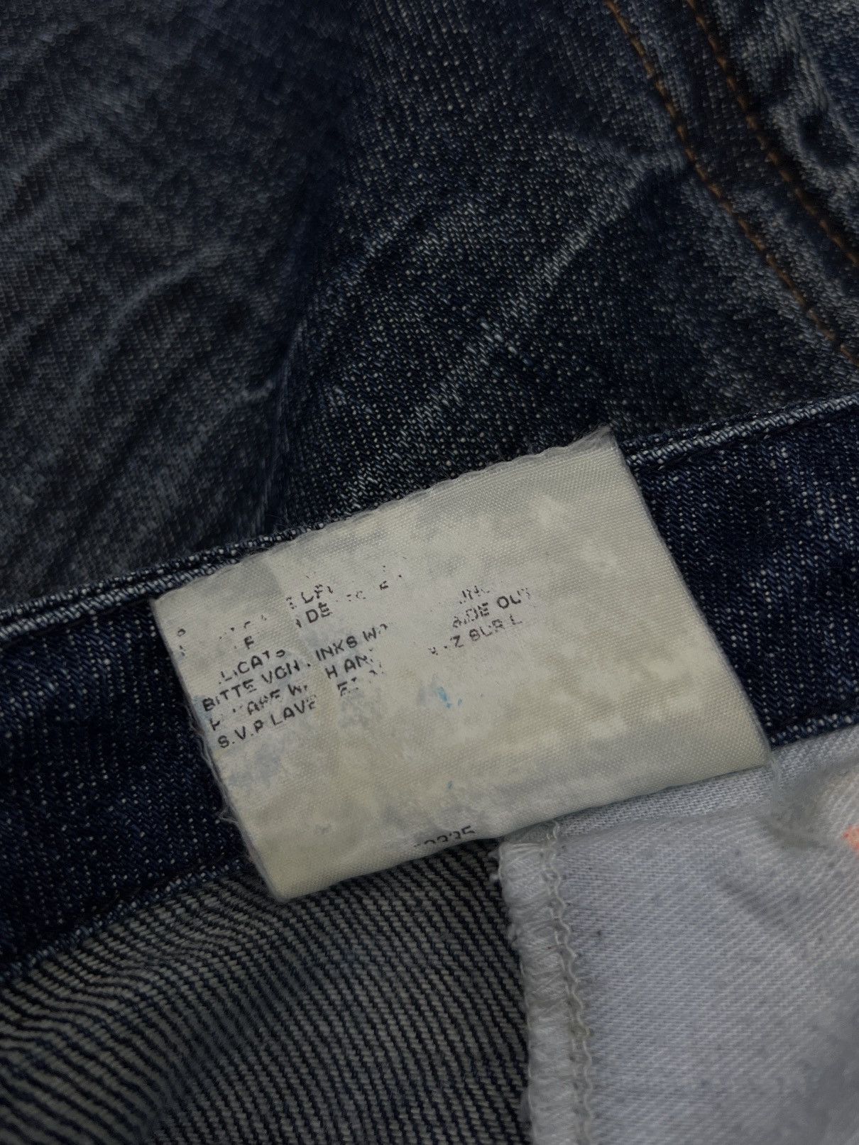 Walter Van Beirendonck Archive 90’s Walter Van Beirendonck Stone Wash Baggy Jeans Size US 31 - 11 Thumbnail