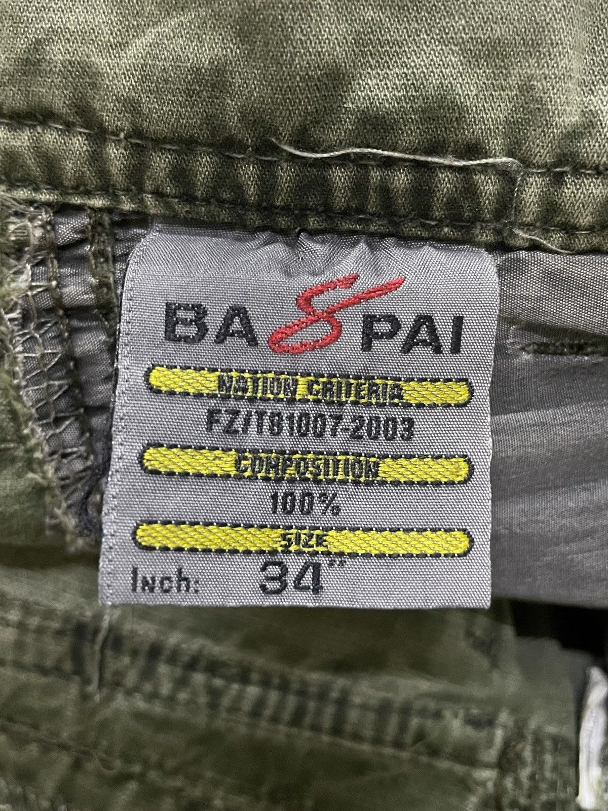 Le Grande Bleu (L.G.B.) × Tete Homme Bapai Japan Multi Pocket Bondage Baggy Cargo Pants Size US 34 / EU 50 - 25 Thumbnail