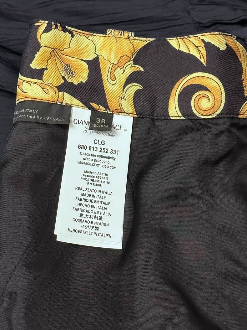 Versace Versace Gold baroque print shirt Size US 36 / EU 52 - 3 Thumbnail