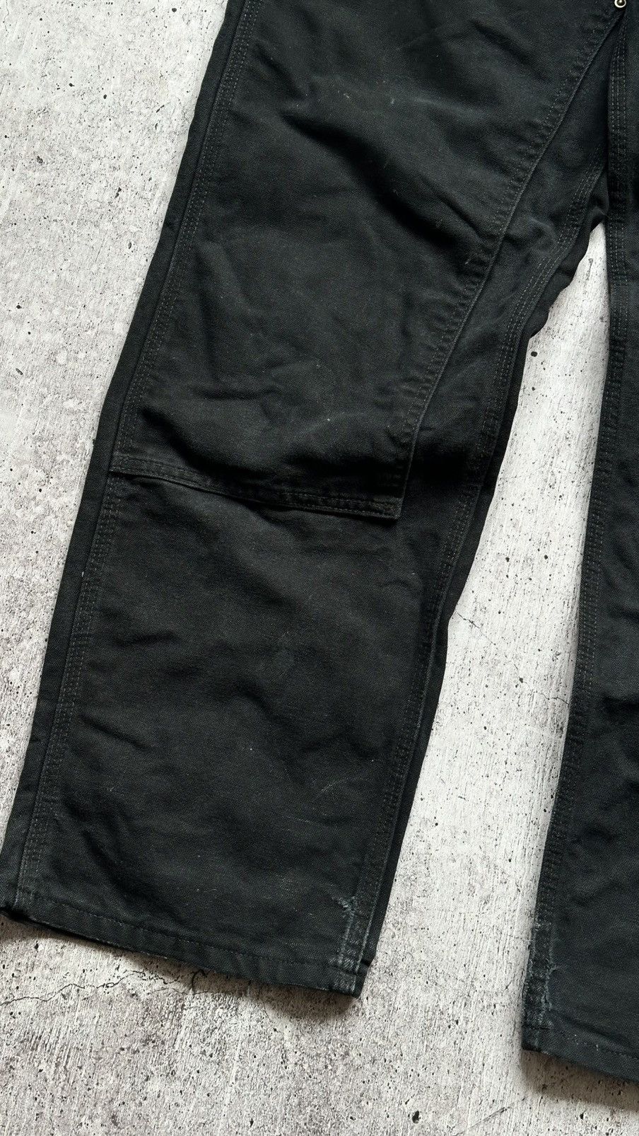 Carhartt Carhartt WIP Double Knee Distressed Vintage Denim Pants Size US 34 / EU 50 - 10 Thumbnail