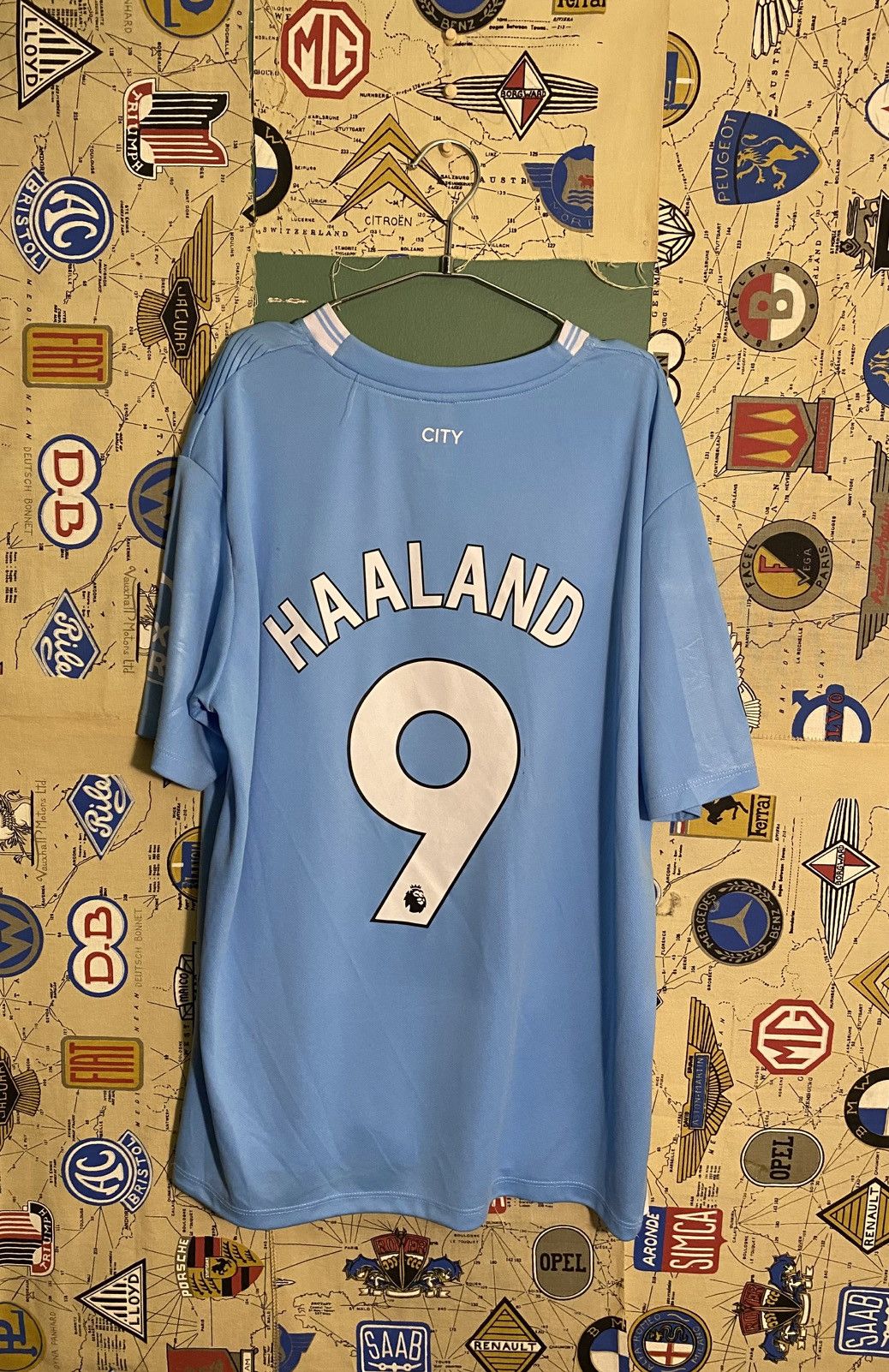 Puma Puma Manchester City Haaland #9 Home Jersey Size US L / EU 52-54 / 3 - 3 Thumbnail
