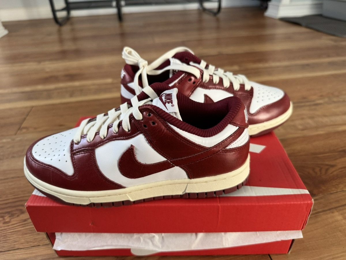 Nike Nike Wmns Dunk Low Premium “Team Red” Size US 6.5 / IT 36.5 - 3 Thumbnail