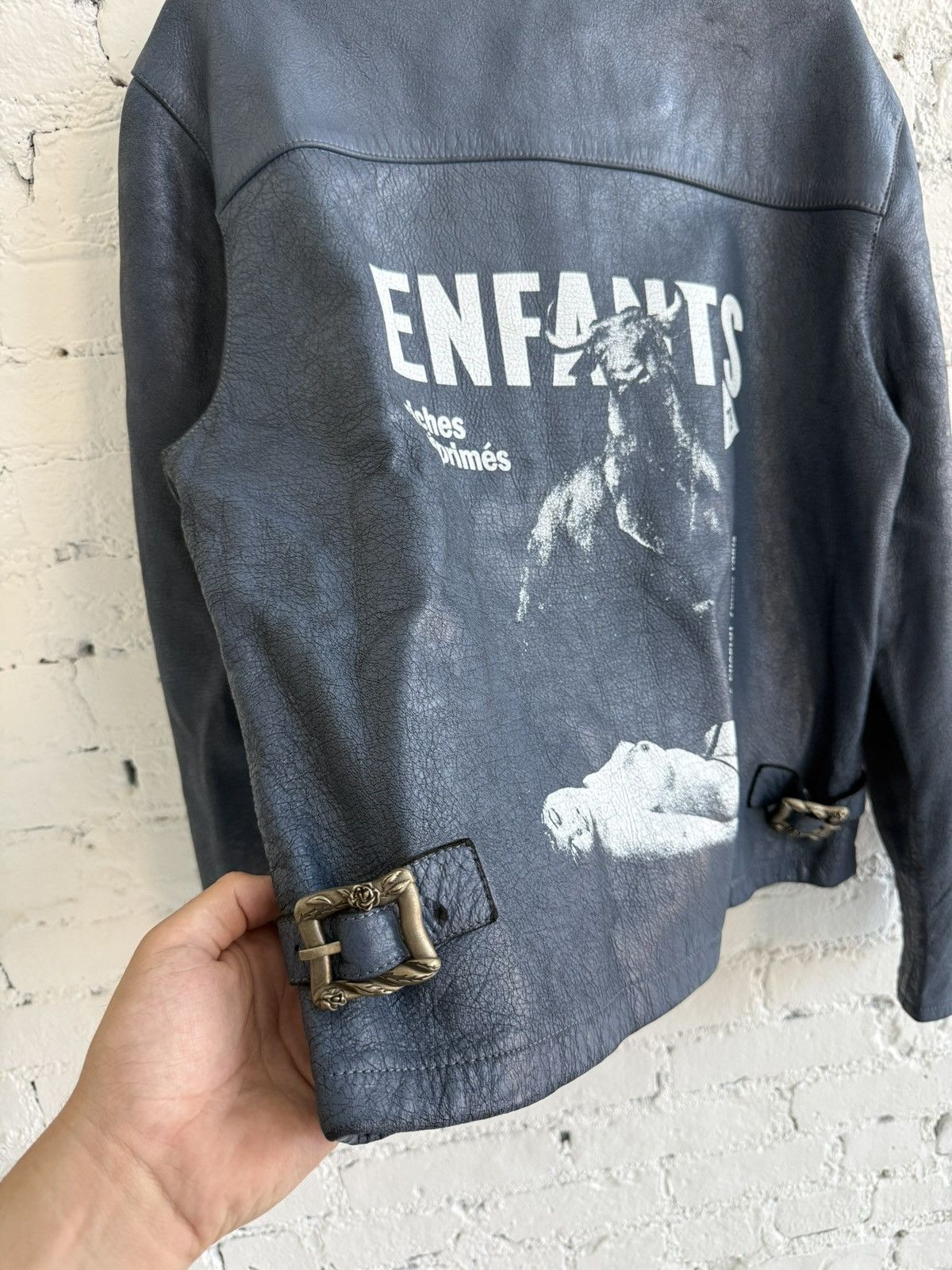 Enfants Riches Deprimes ERD S/S 24 ‘Spanish Elegy’ Moto Jacket Size US M / EU 48-50 / 2 - 5 Thumbnail