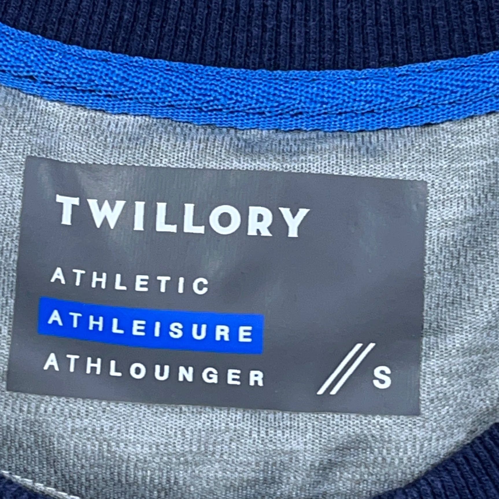 Vintage Twillory Sweatshirt Men Small Navy Blue Crewneck Sweater Athletic Fit Pocket Size US S / EU 44-46 / 1 - 3 Thumbnail