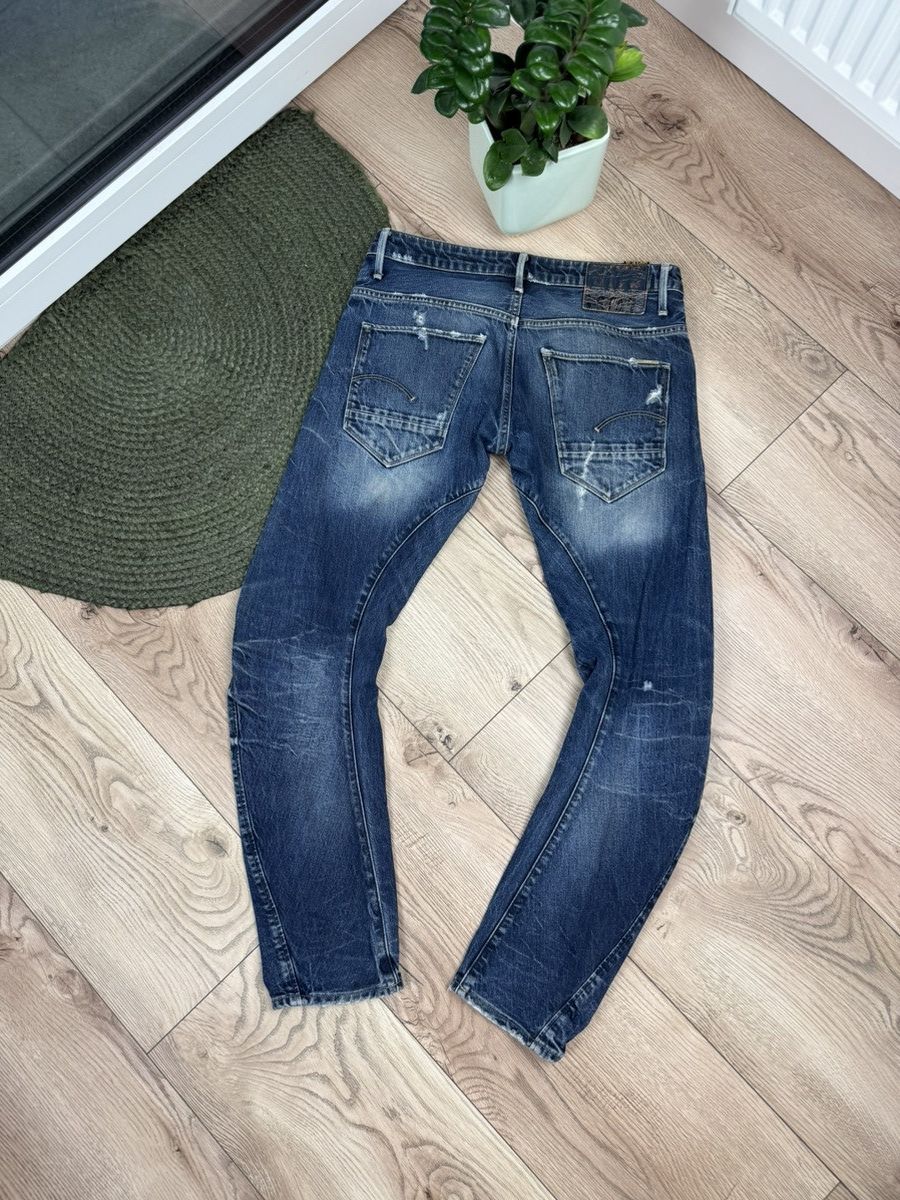 G-Star × Vintage 32/32 Vintage Distressed G-Star Arc Raw 96 Jeans Denim Pants Size US 32 / EU 48 - 9 Thumbnail