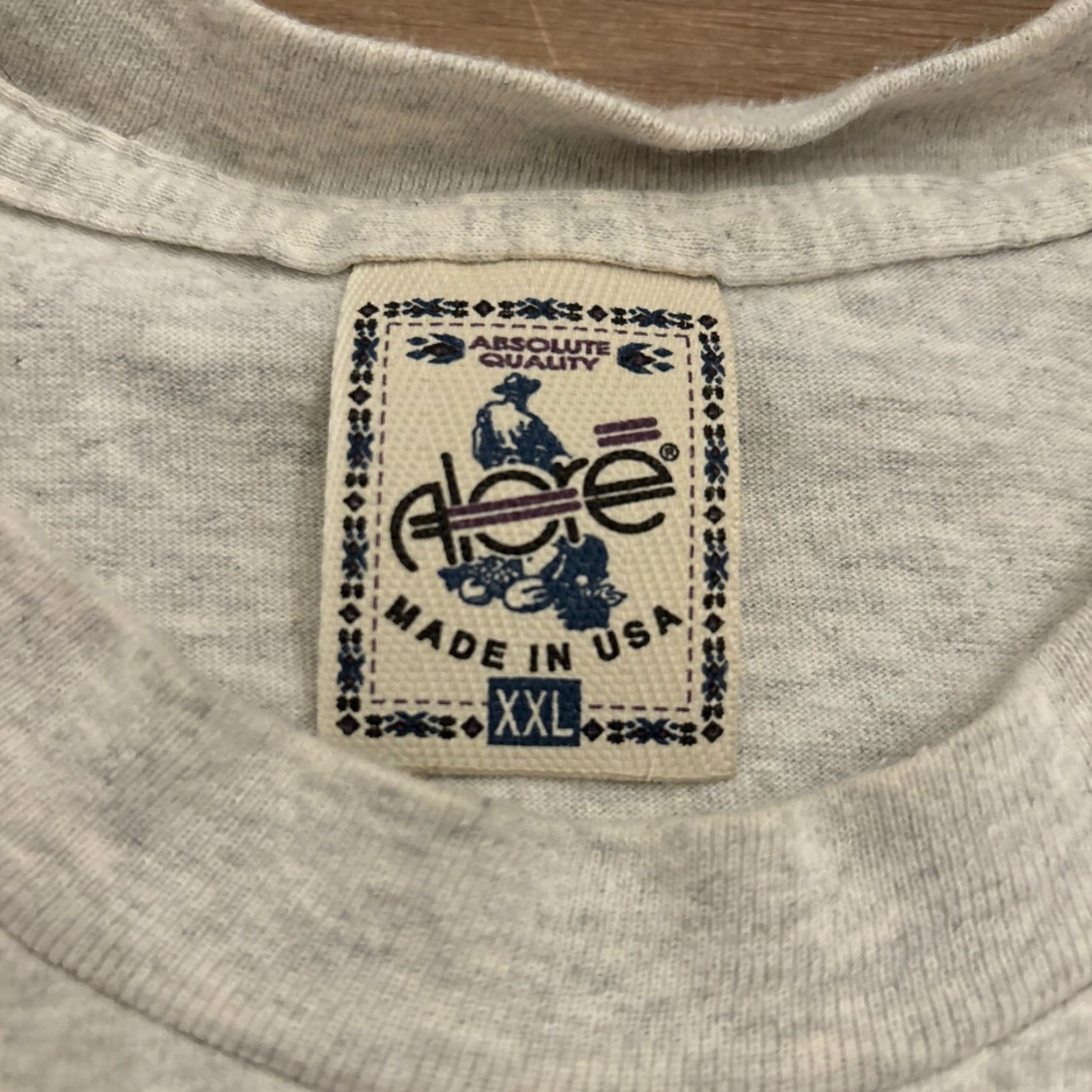 Vintage VINTAGE Rescue The Rainforest Frog T Shirt Adult XXLarge Gray Faux Pocket USA Vintage Mens 2XL Gray Frog Rescue Rainforest USA Pocket Shirt Size US XXL / EU 58 / 5 - 5 Thumbnail