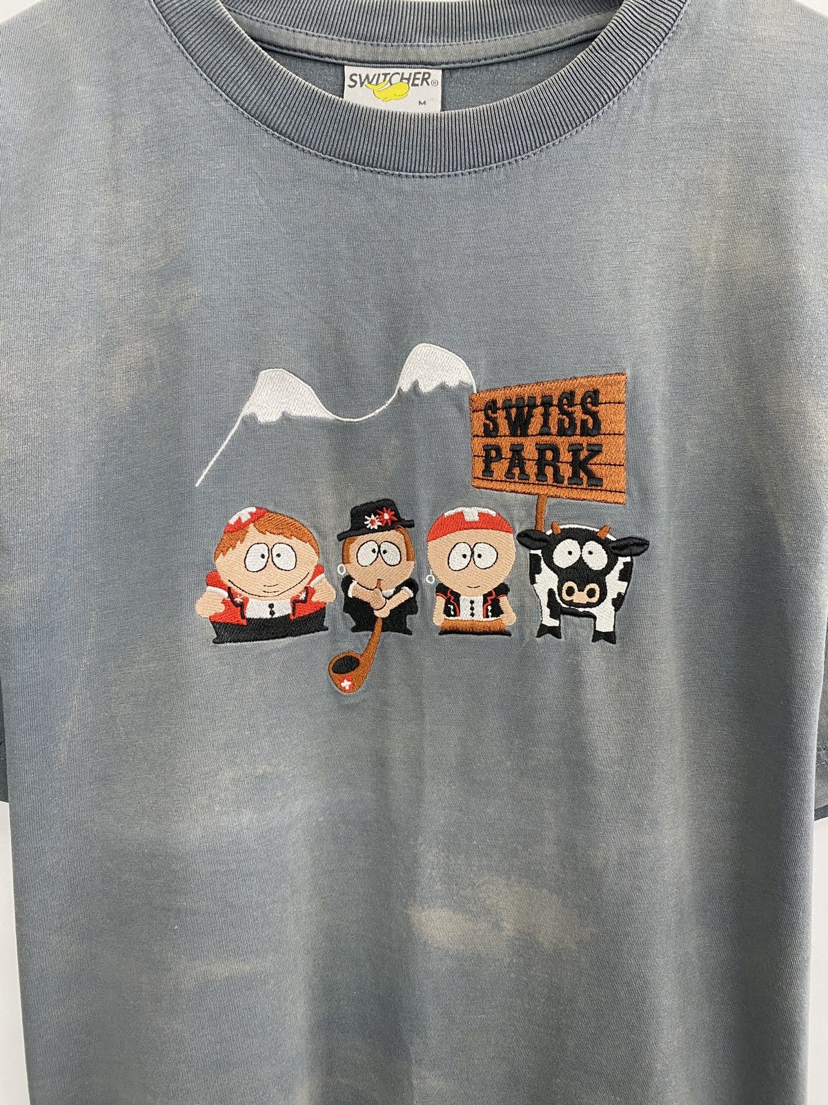 Cartoon Network × Vintage Vintage 90s South Park Swiss Park TV Show Comedy Central Size US M / EU 48-50 / 2 - 4 Thumbnail