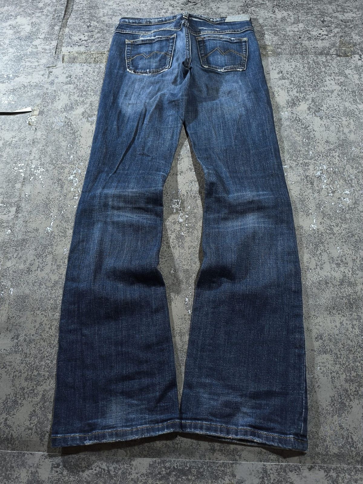 Mustang vtg mustang thight bootcut slim distressed grunge y2k Size 28" / US 6 / IT 42 - 3 Thumbnail