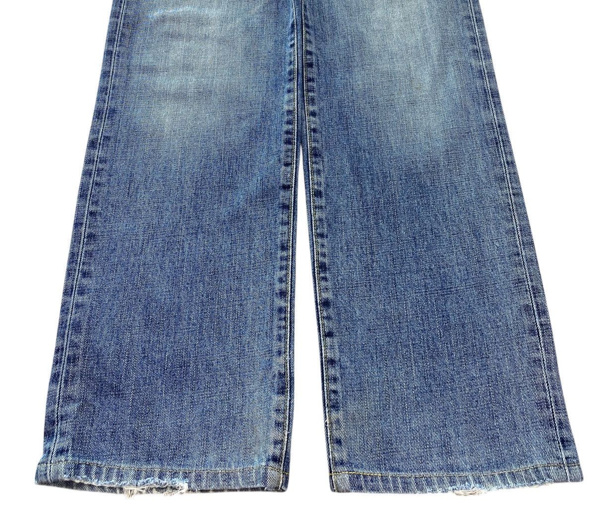 Uniqlo Uniqlo Whiskered Faded Wash Style Straight Leg Jeans Size US 28 / EU 44 - 5 Thumbnail