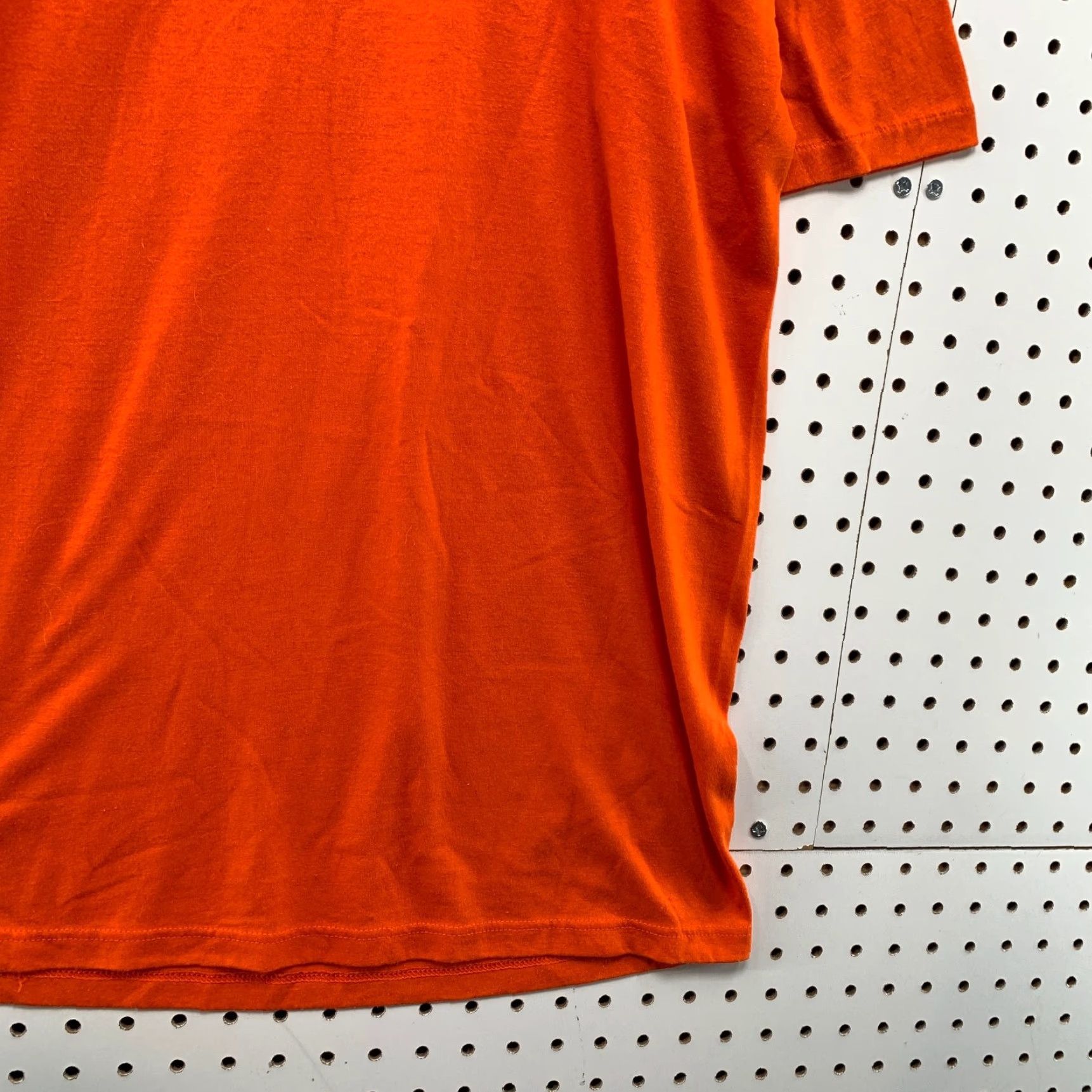 Jerzees VINTAGE Jerzees 80s Orange Shirt Mens XL T-Shirt Regular Crew Neck Short Sleeve Cotton USA 80s 90s Mens Size US XL / EU 56 / 4 - 7 Thumbnail