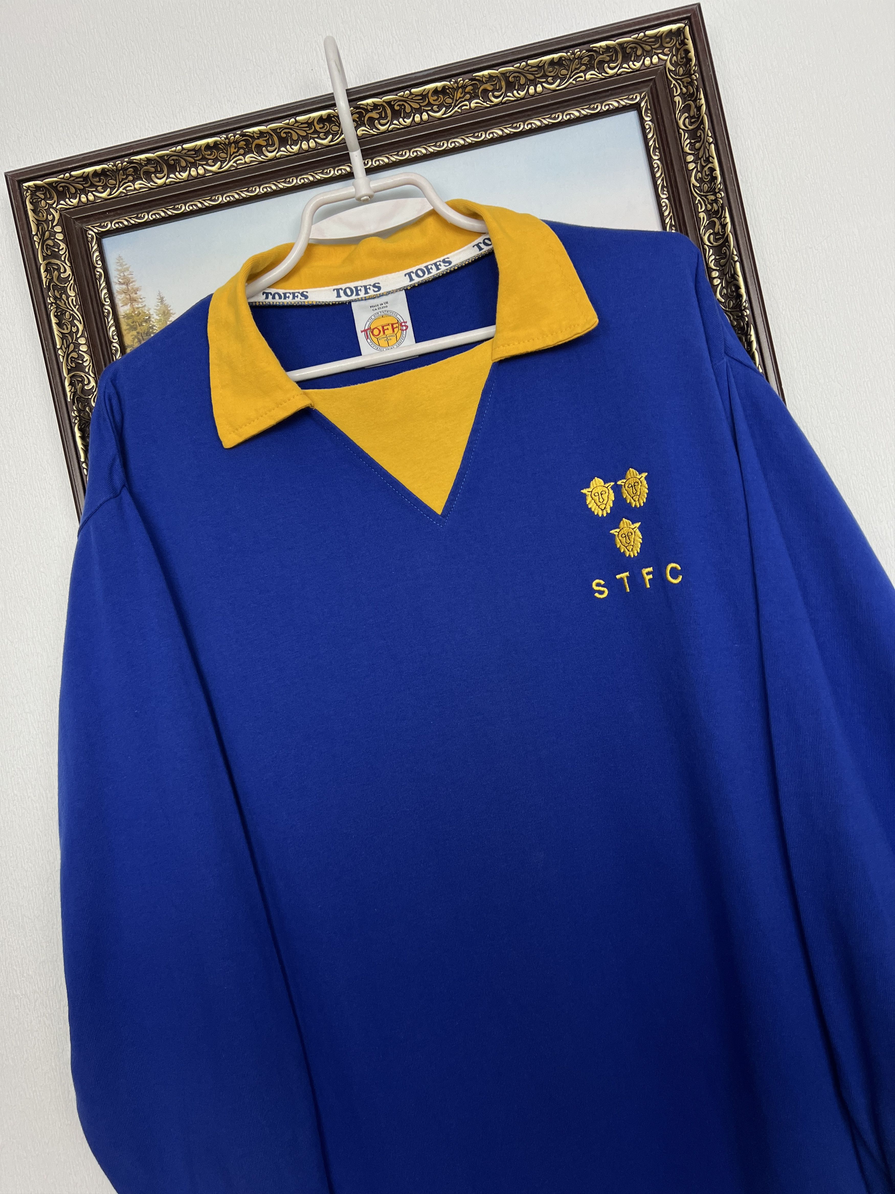 Toffs Shrewsbury Town 1970 -1977 Retro Football Shirt Toffs Size US L / EU 52-54 / 3 - 3 Thumbnail